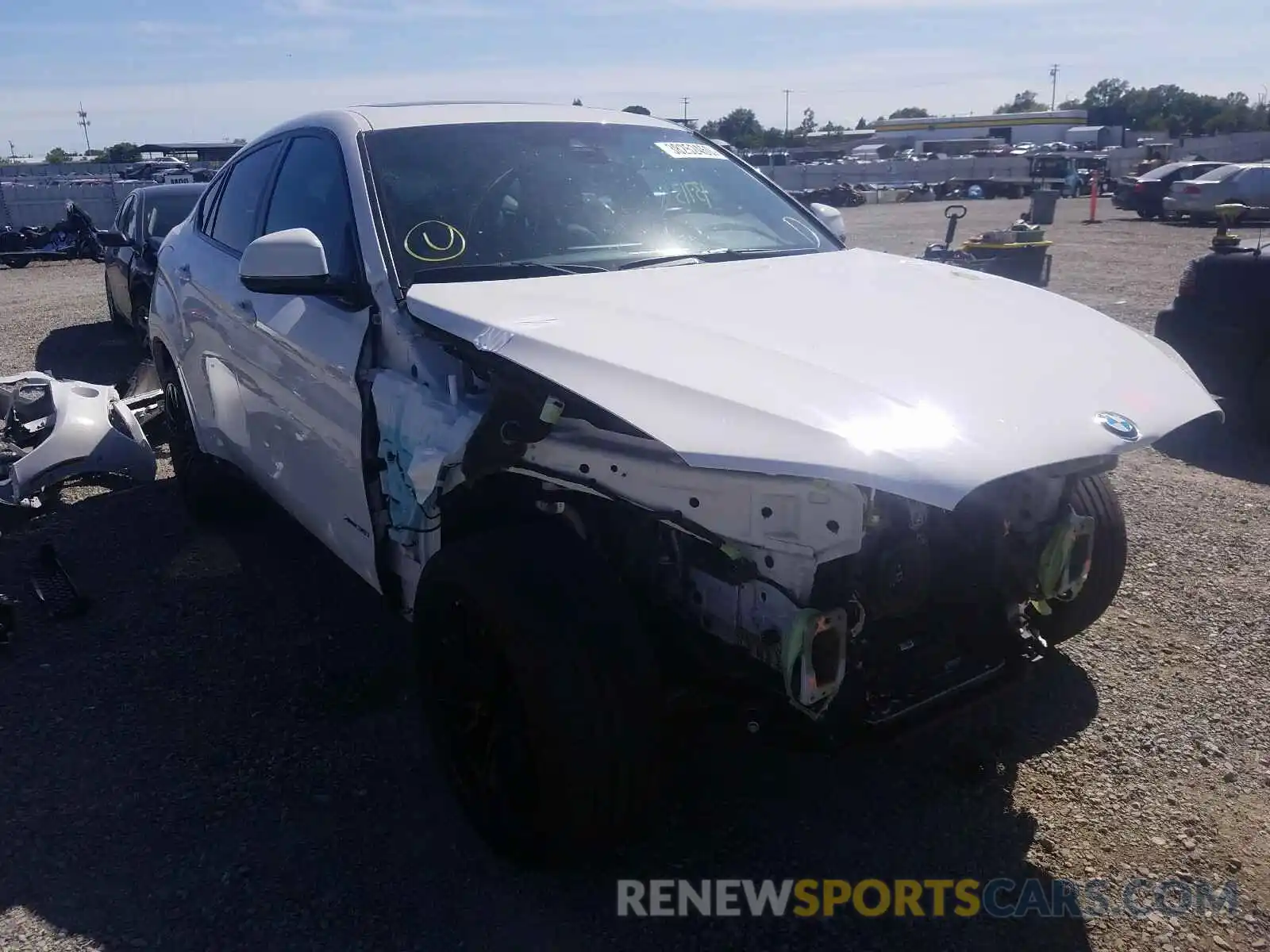 1 Photograph of a damaged car 5UXKU2C52K0Z64813 BMW X6 2019