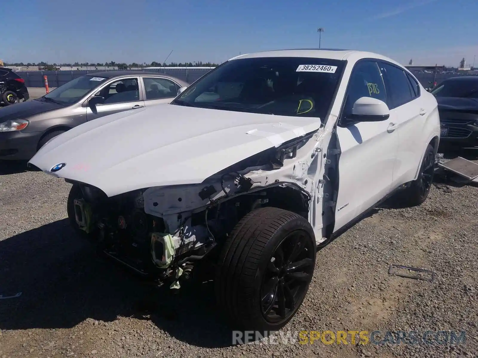 2 Photograph of a damaged car 5UXKU2C52K0Z64813 BMW X6 2019