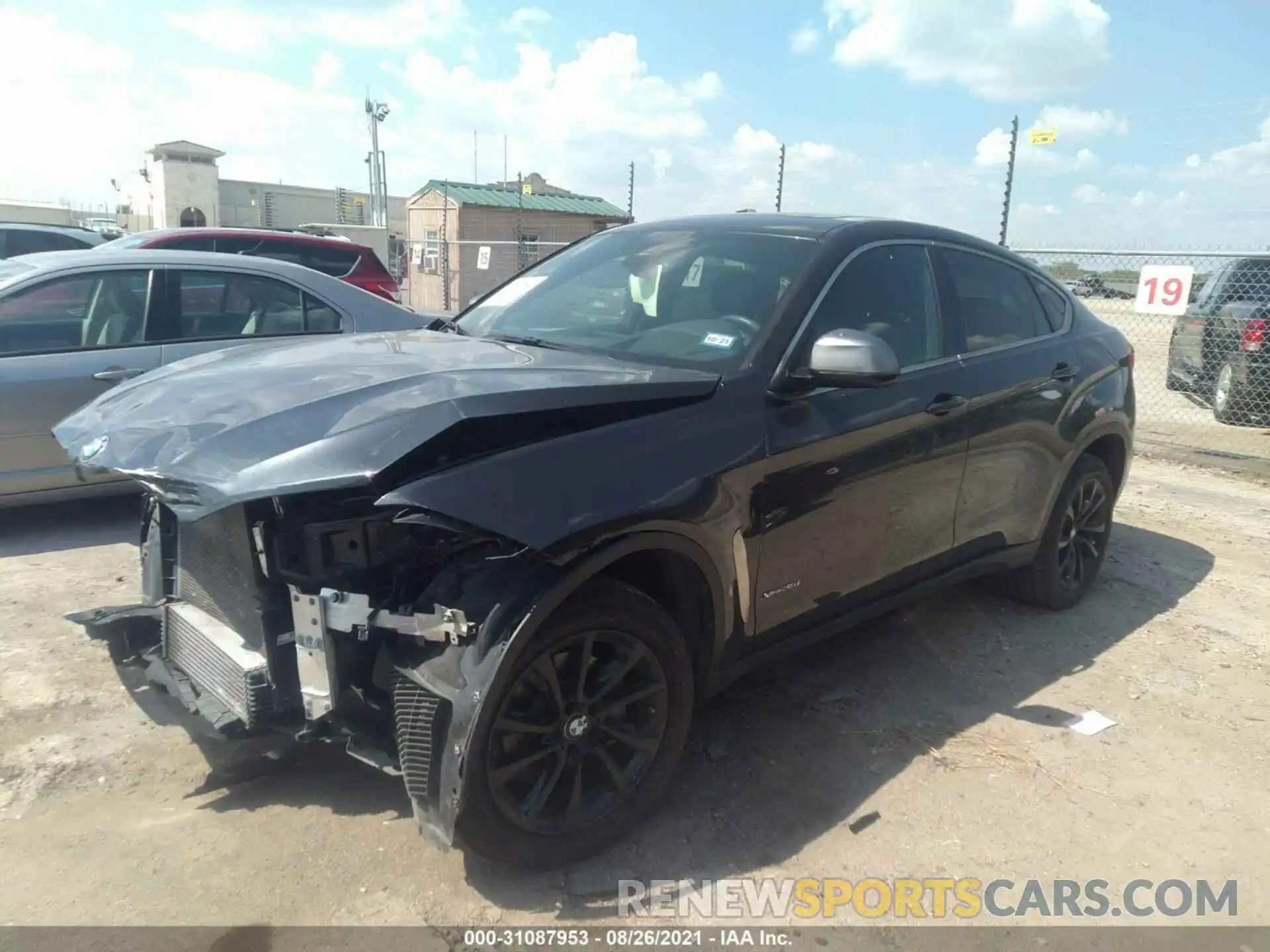 2 Photograph of a damaged car 5UXKU2C52K0Z65413 BMW X6 2019