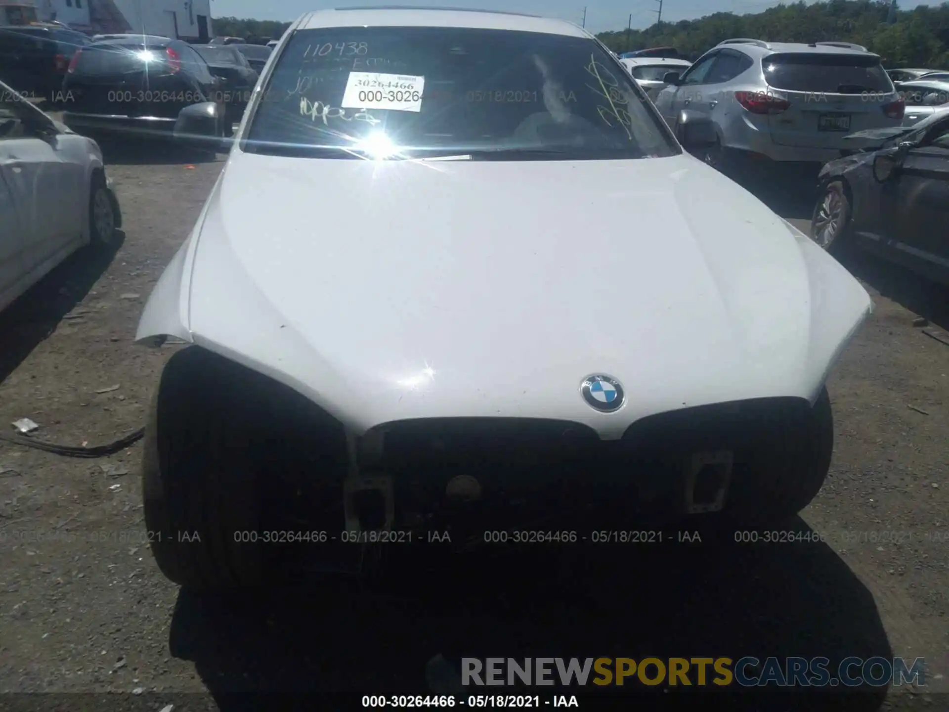 6 Photograph of a damaged car 5UXKU2C53K0Z63461 BMW X6 2019