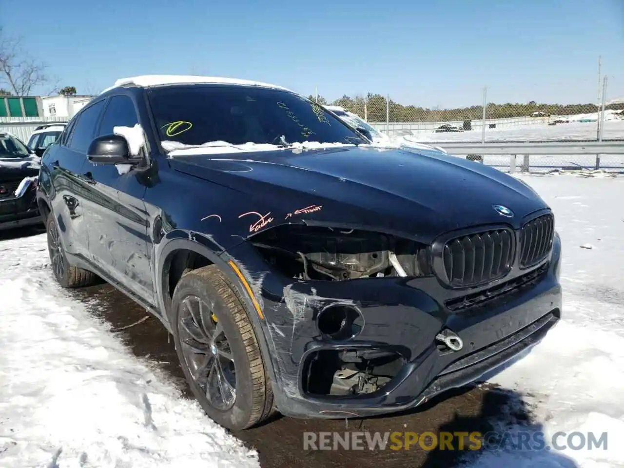 1 Photograph of a damaged car 5UXKU2C53K0Z64190 BMW X6 2019