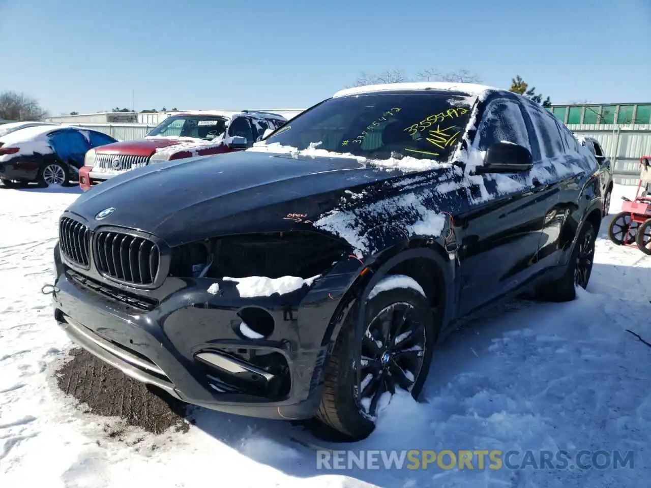 2 Photograph of a damaged car 5UXKU2C53K0Z64190 BMW X6 2019