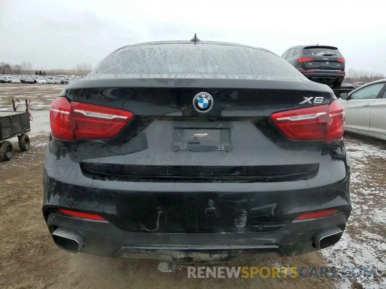 6 Photograph of a damaged car 5UXKU2C53K0Z65047 BMW X6 2019