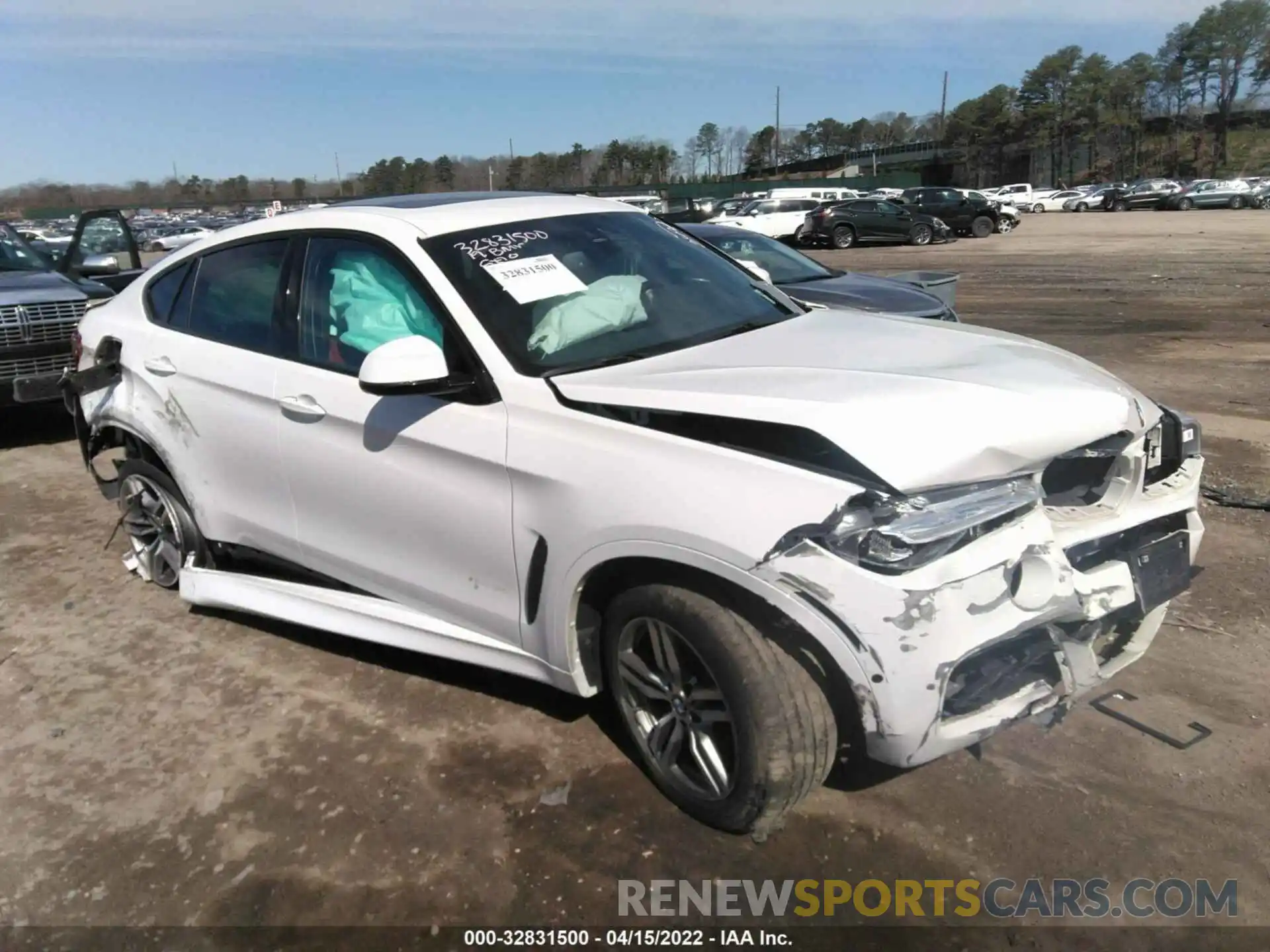 1 Photograph of a damaged car 5UXKU2C54K0Z62948 BMW X6 2019