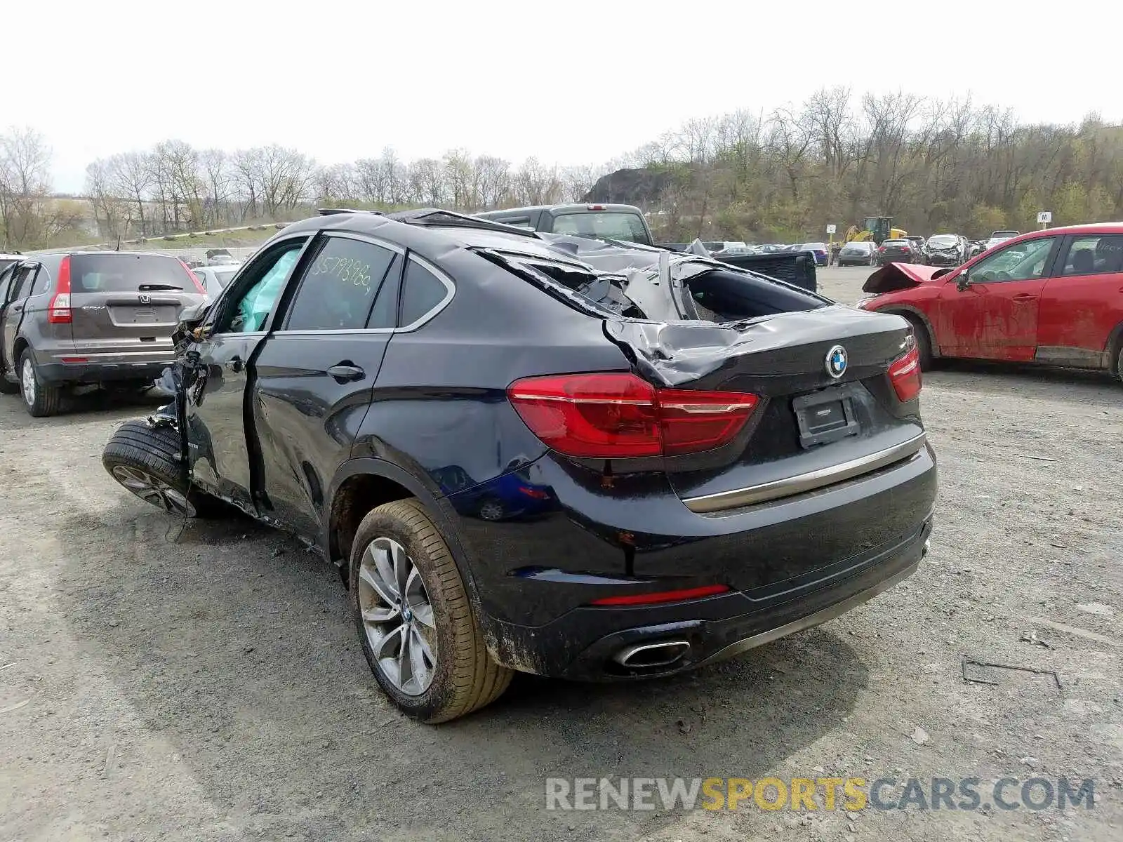 3 Photograph of a damaged car 5UXKU2C54K0Z63212 BMW X6 2019