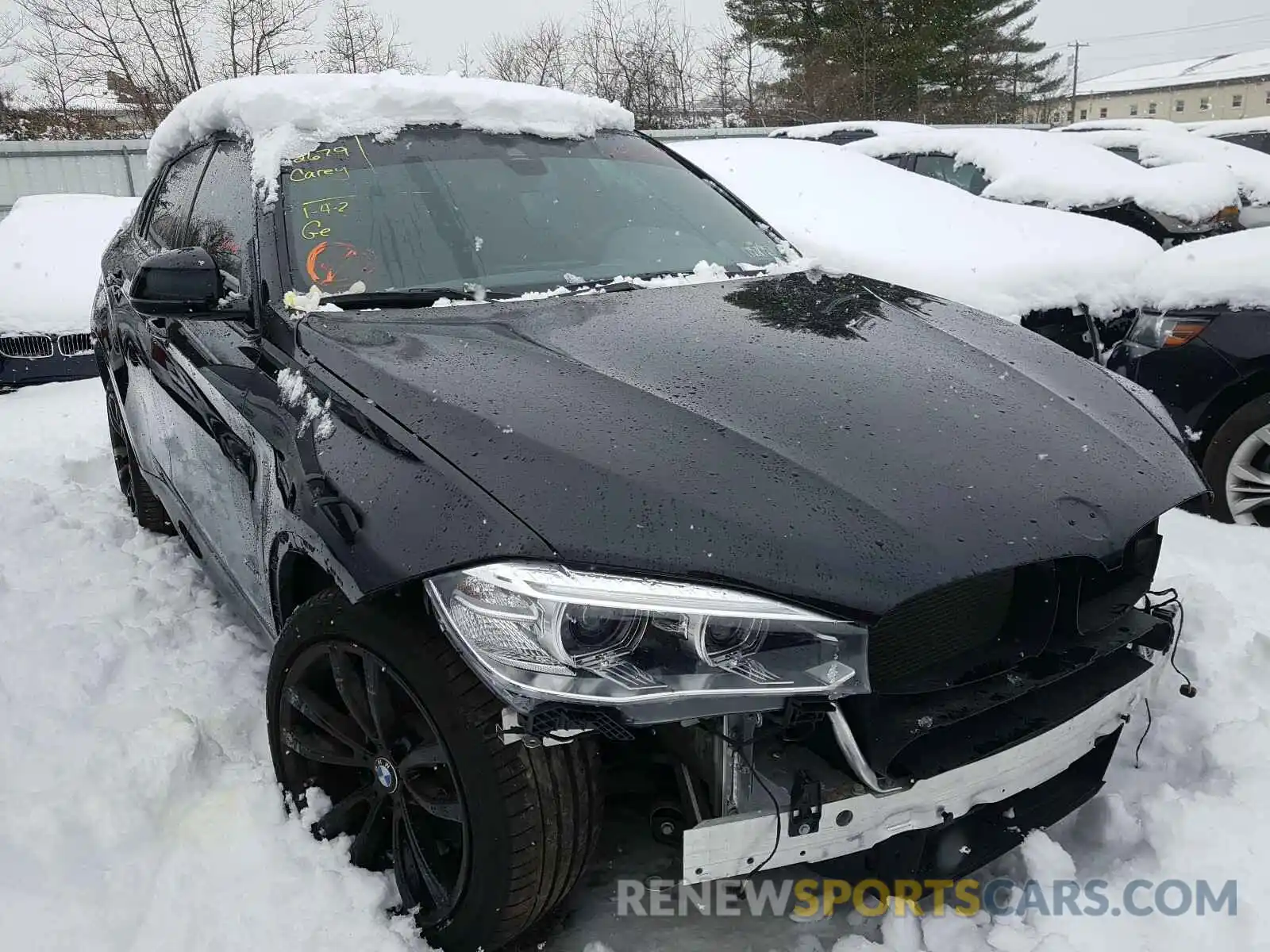 1 Photograph of a damaged car 5UXKU2C54K0Z65347 BMW X6 2019