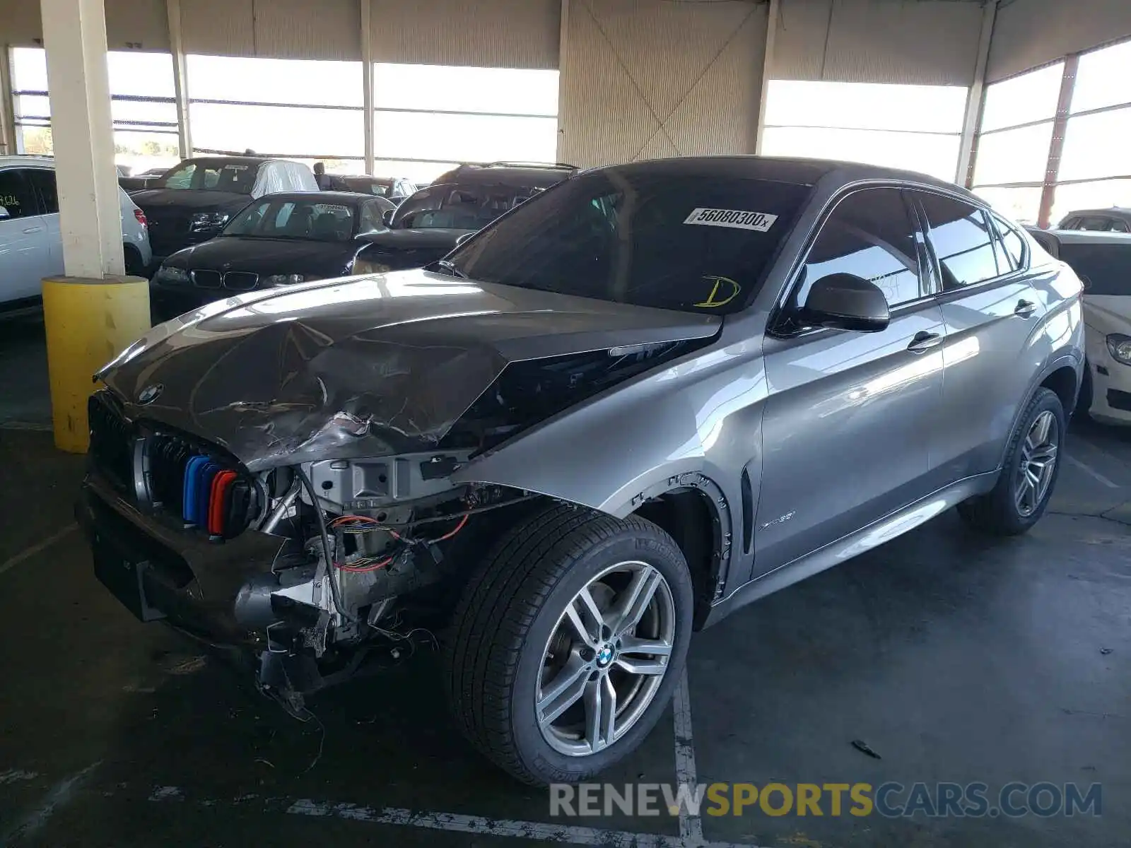 2 Photograph of a damaged car 5UXKU2C54K0Z65431 BMW X6 2019