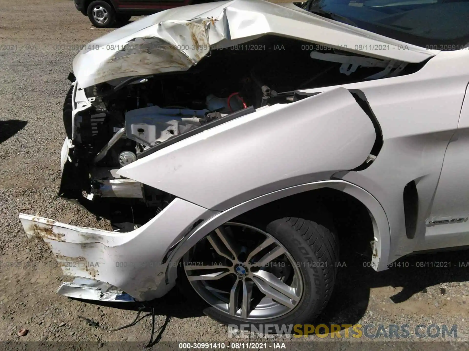 6 Photograph of a damaged car 5UXKU2C55K0Z63624 BMW X6 2019