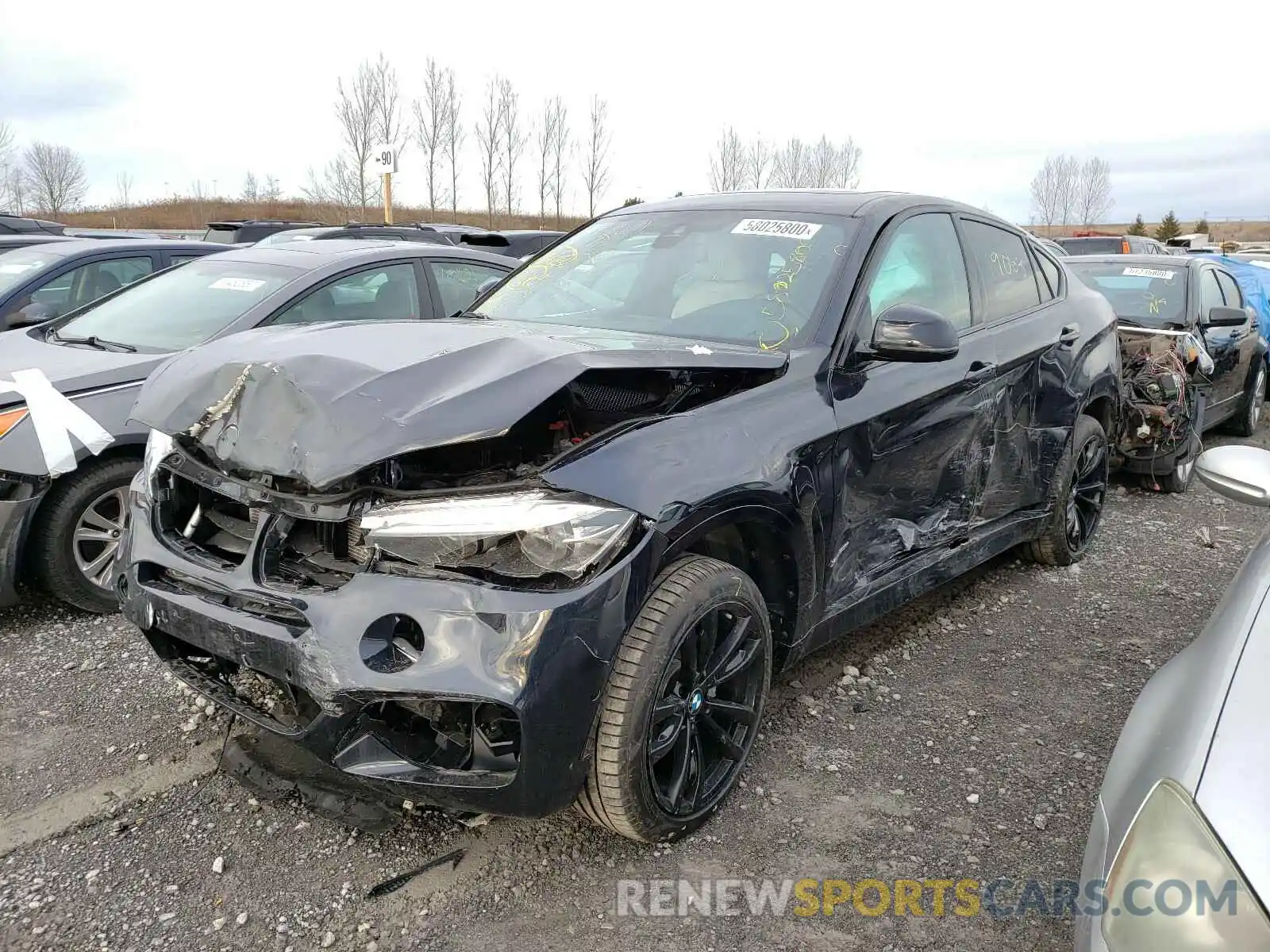 2 Фотография поврежденного автомобиля 5UXKU2C55K0Z64787 BMW X6 2019