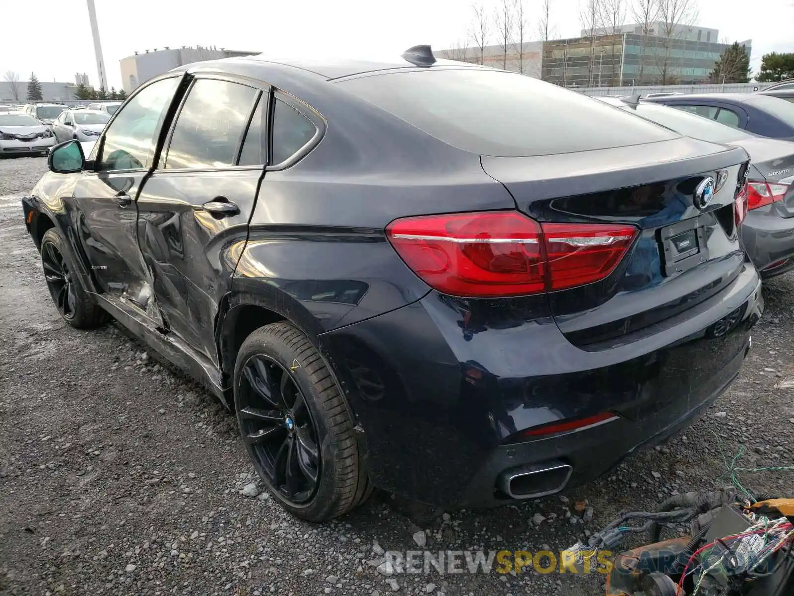 3 Фотография поврежденного автомобиля 5UXKU2C55K0Z64787 BMW X6 2019