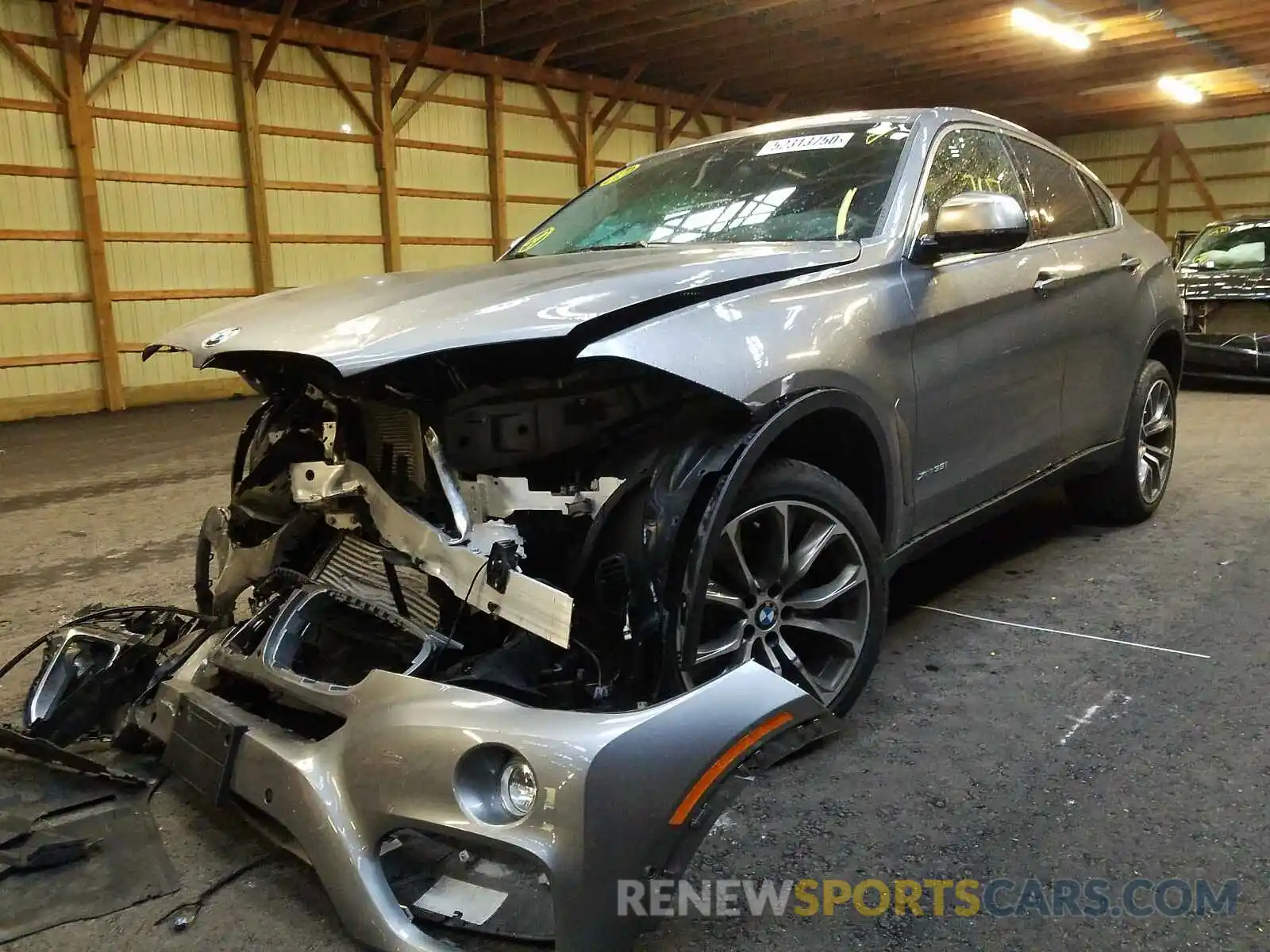 2 Photograph of a damaged car 5UXKU2C55K0Z65017 BMW X6 2019