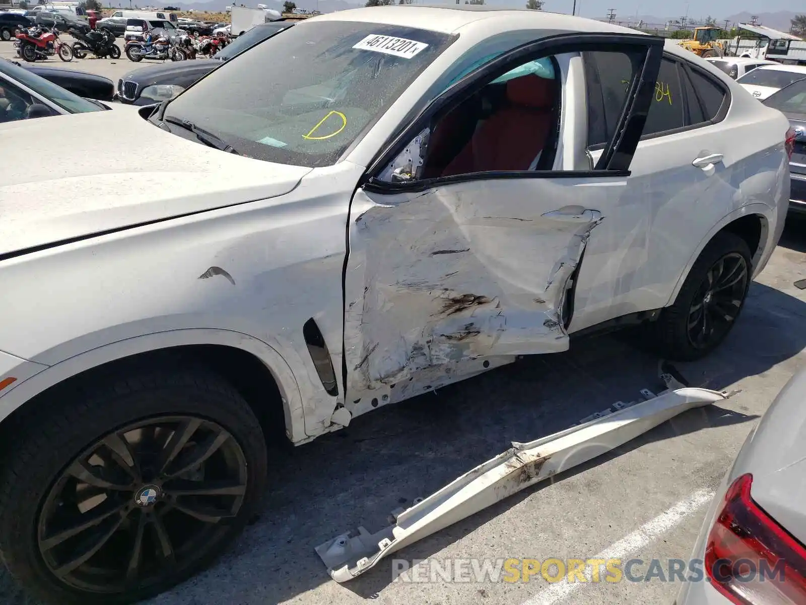 9 Photograph of a damaged car 5UXKU2C55K0Z65177 BMW X6 2019