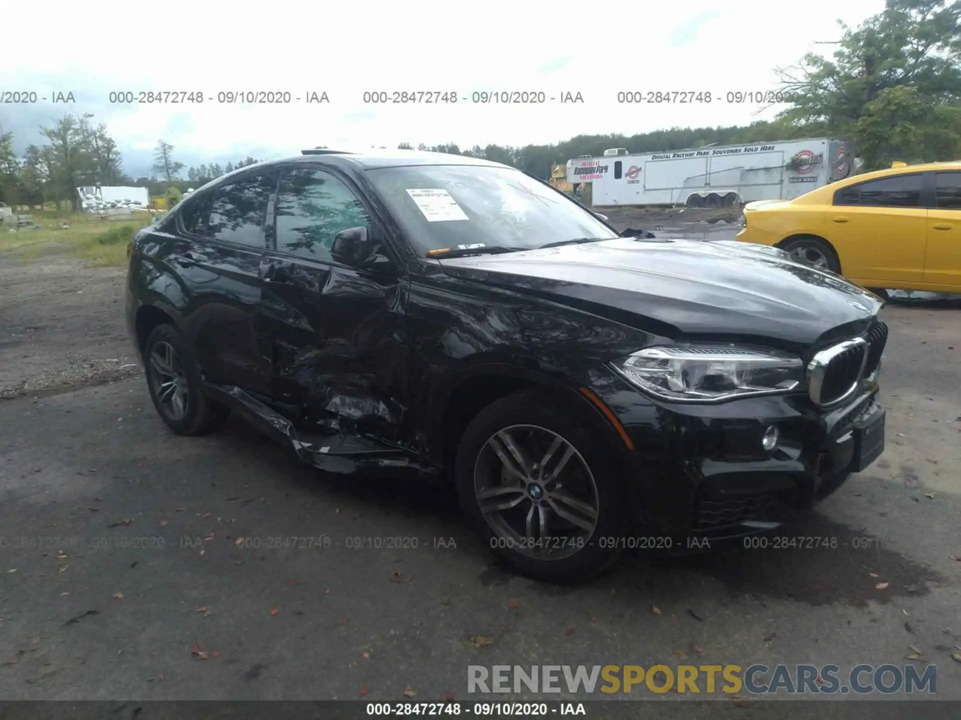 1 Photograph of a damaged car 5UXKU2C56K0Z64278 BMW X6 2019