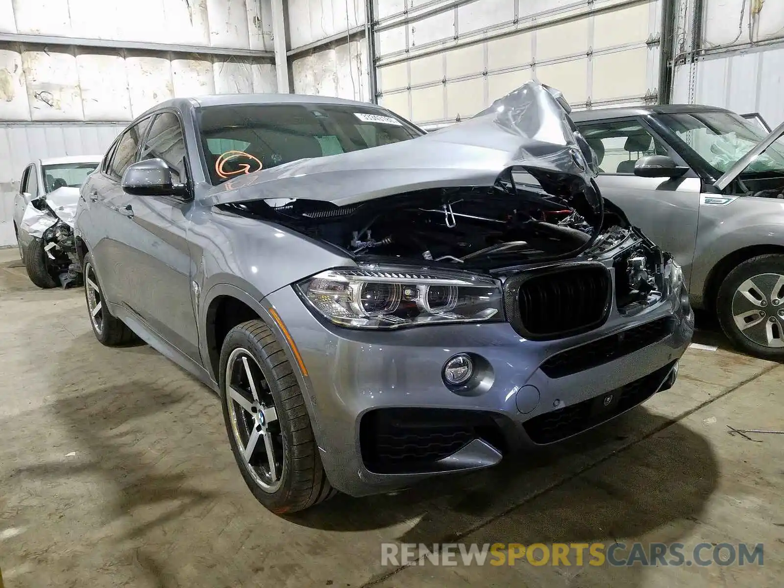 1 Photograph of a damaged car 5UXKU2C56K0Z64569 BMW X6 2019