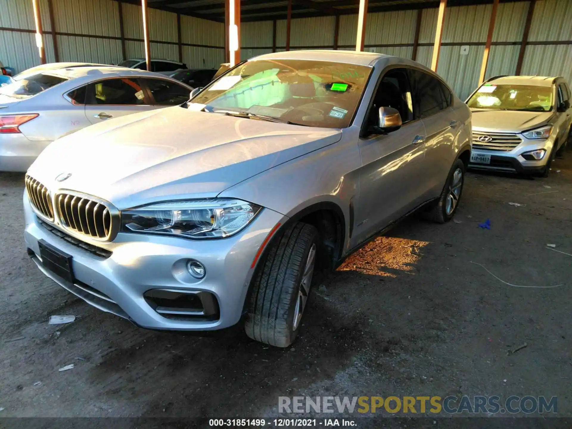 2 Photograph of a damaged car 5UXKU2C56K0Z64927 BMW X6 2019