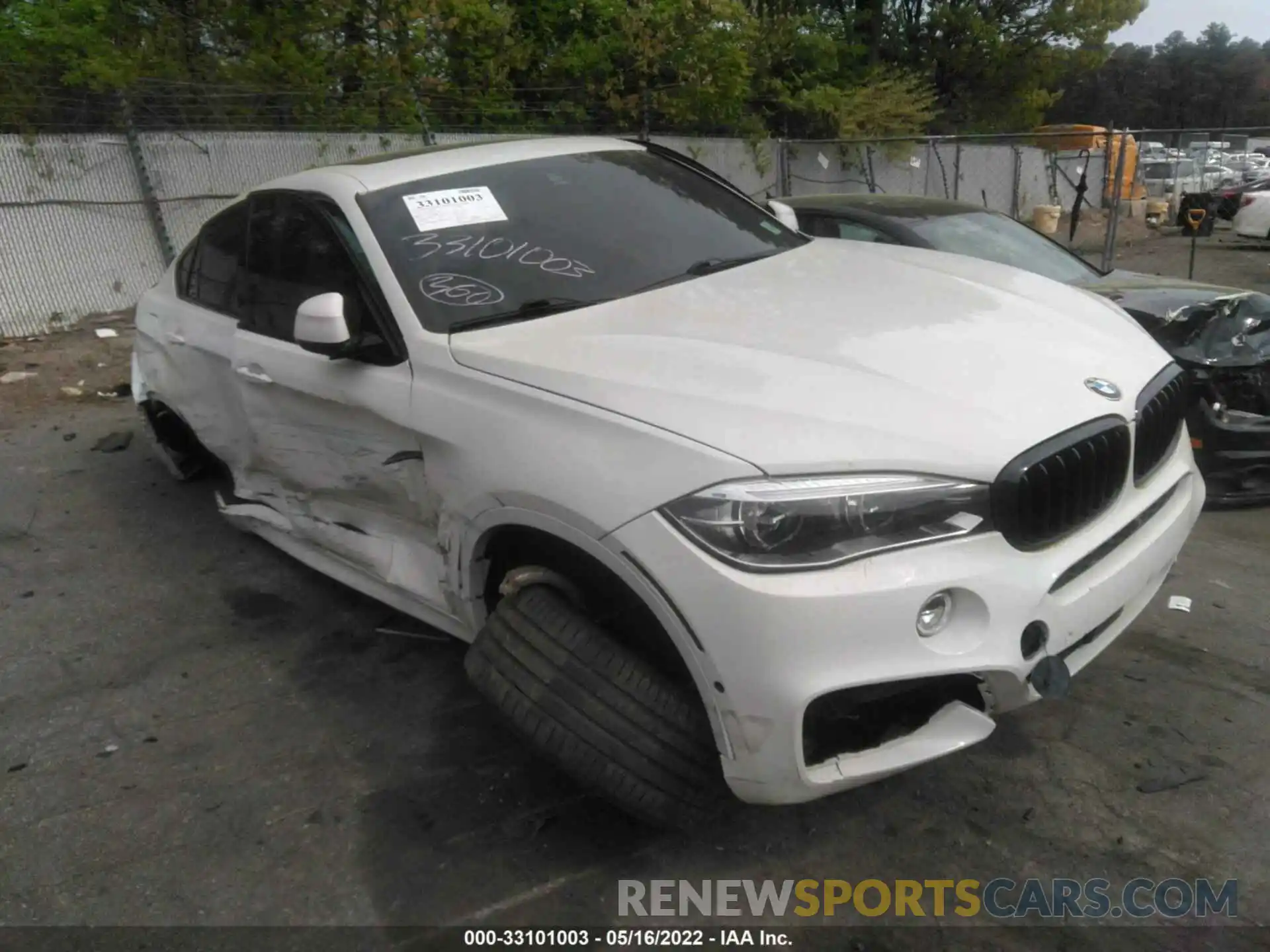 1 Photograph of a damaged car 5UXKU2C56K0Z65169 BMW X6 2019