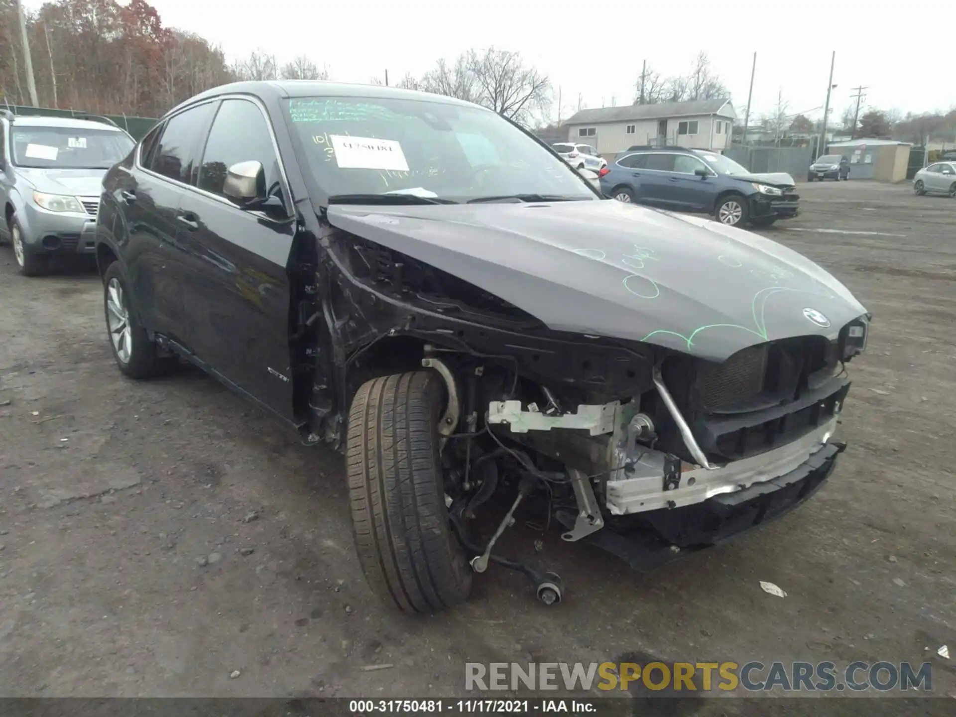 6 Photograph of a damaged car 5UXKU2C56K0Z65320 BMW X6 2019