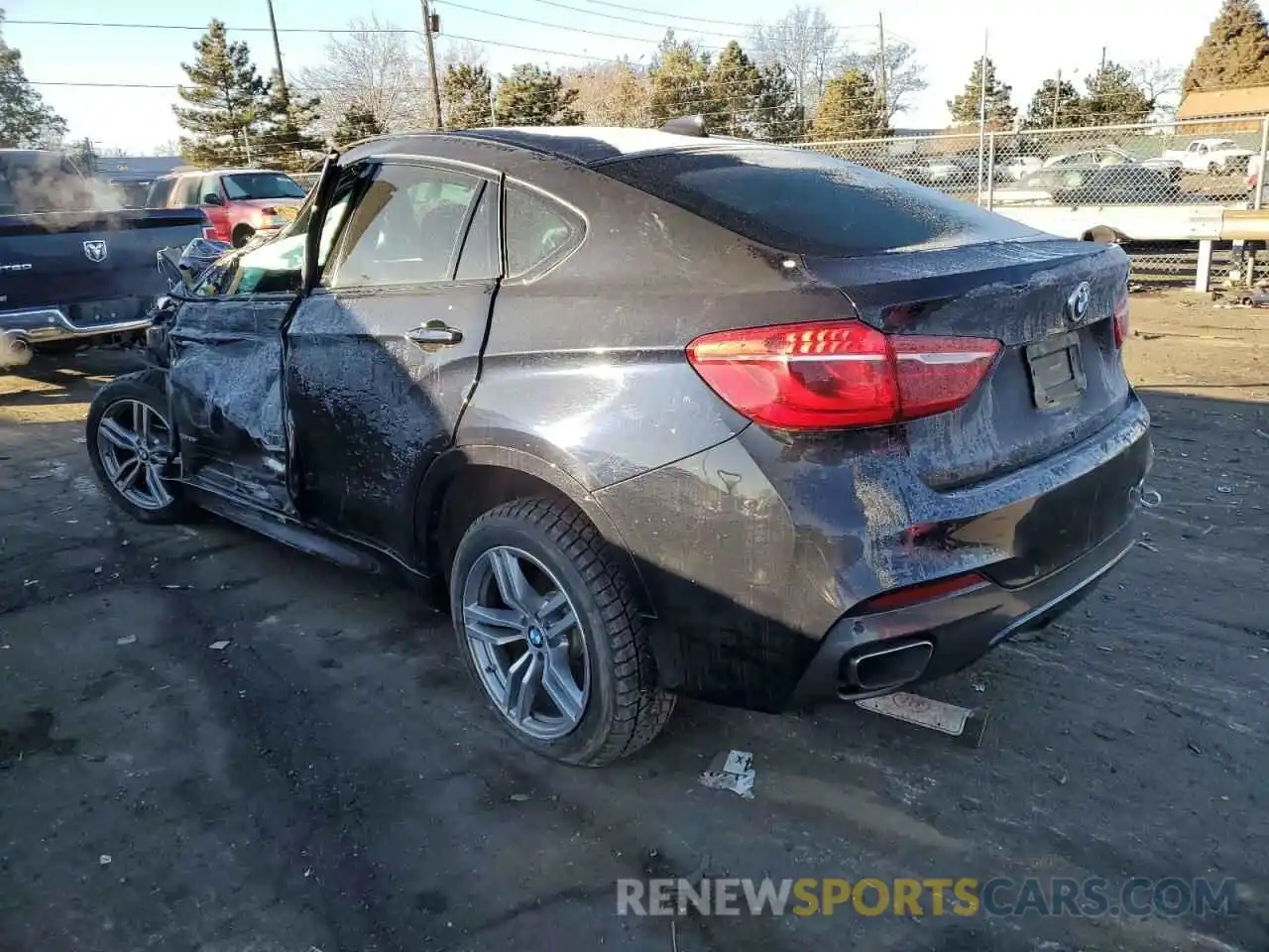 2 Фотография поврежденного автомобиля 5UXKU2C58K0Z63486 BMW X6 2019