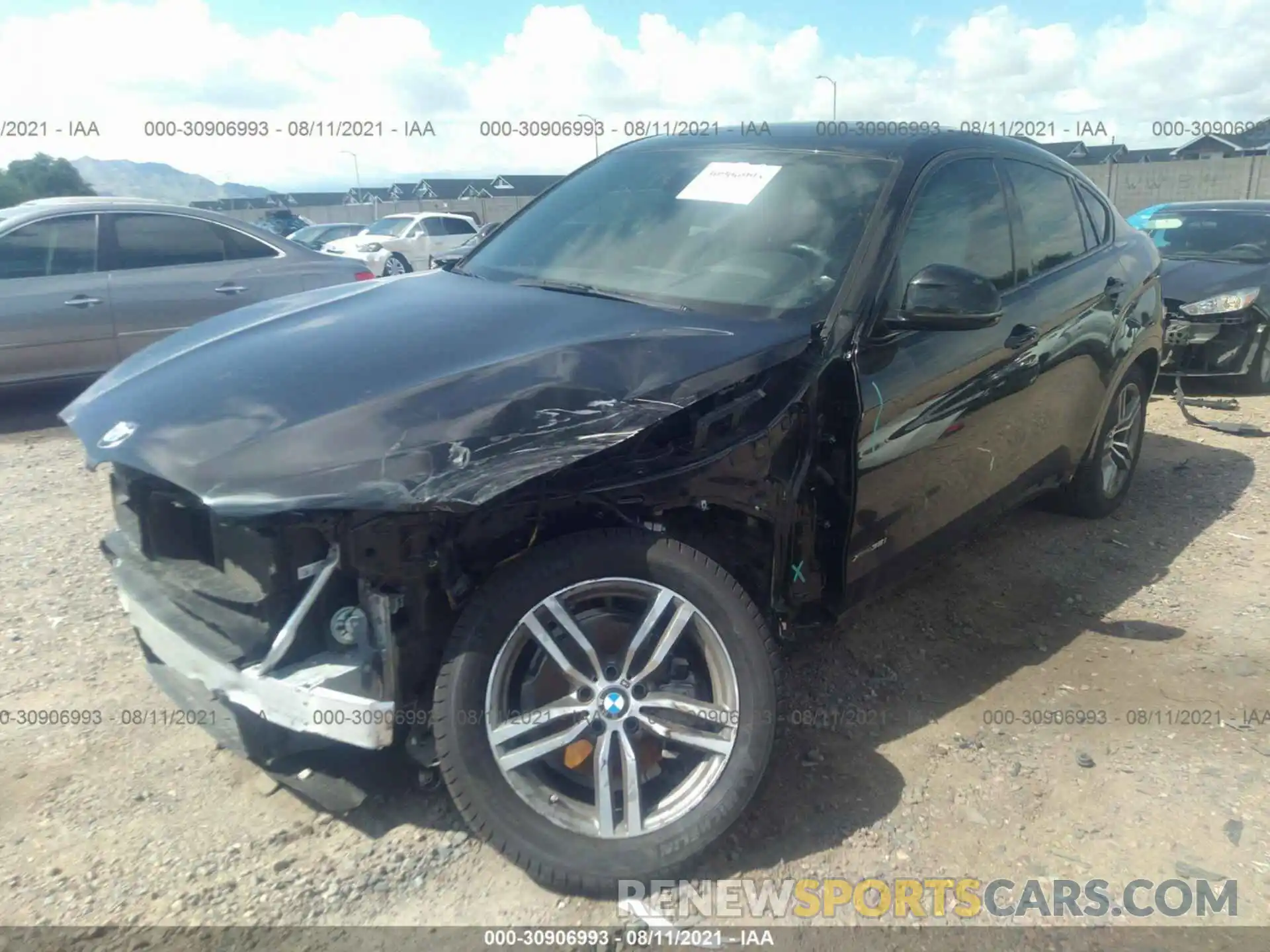 2 Photograph of a damaged car 5UXKU2C58K0Z63973 BMW X6 2019