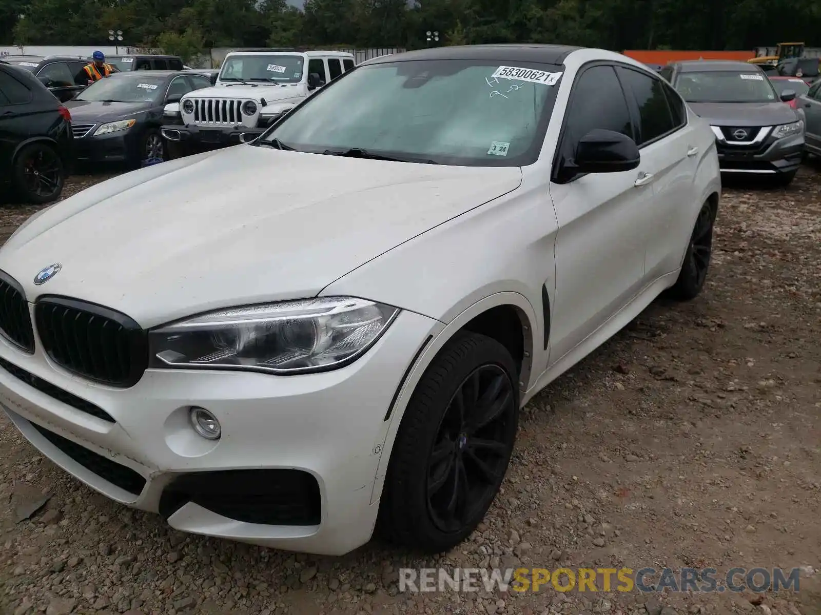 2 Photograph of a damaged car 5UXKU2C58K0Z65044 BMW X6 2019