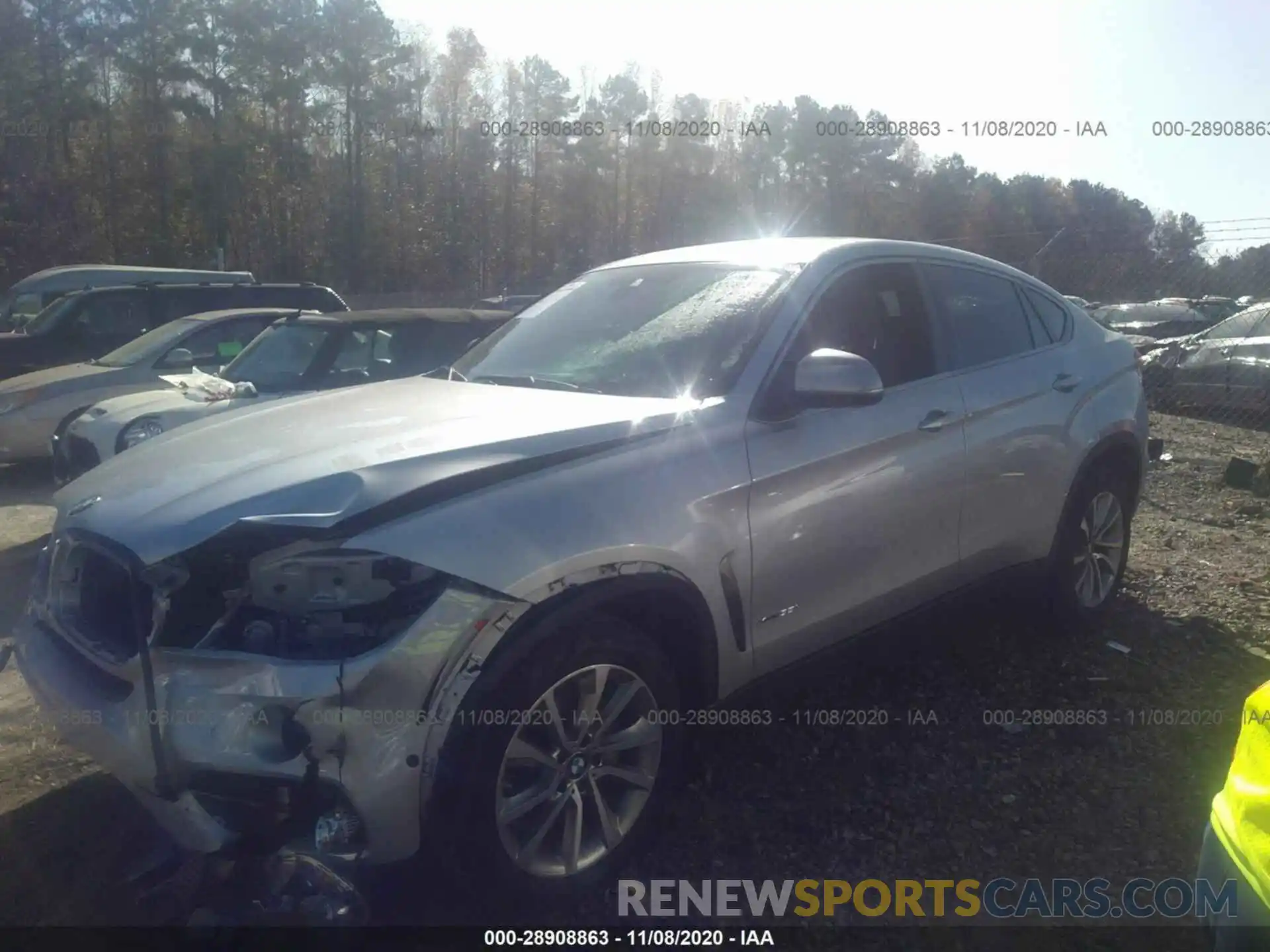 2 Фотография поврежденного автомобиля 5UXKU2C59K0Z63268 BMW X6 2019