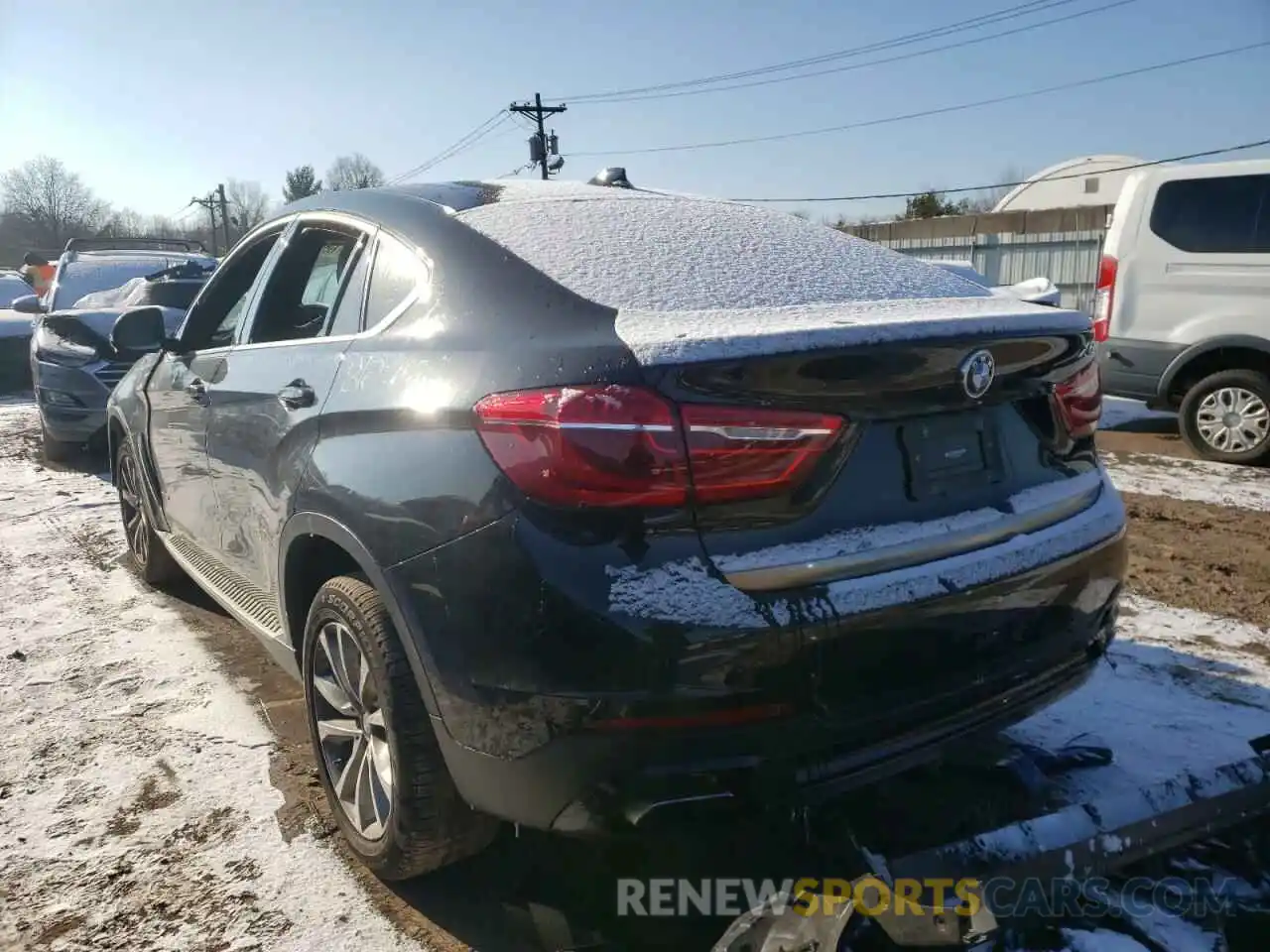 3 Photograph of a damaged car 5UXKU2C59K0Z64484 BMW X6 2019