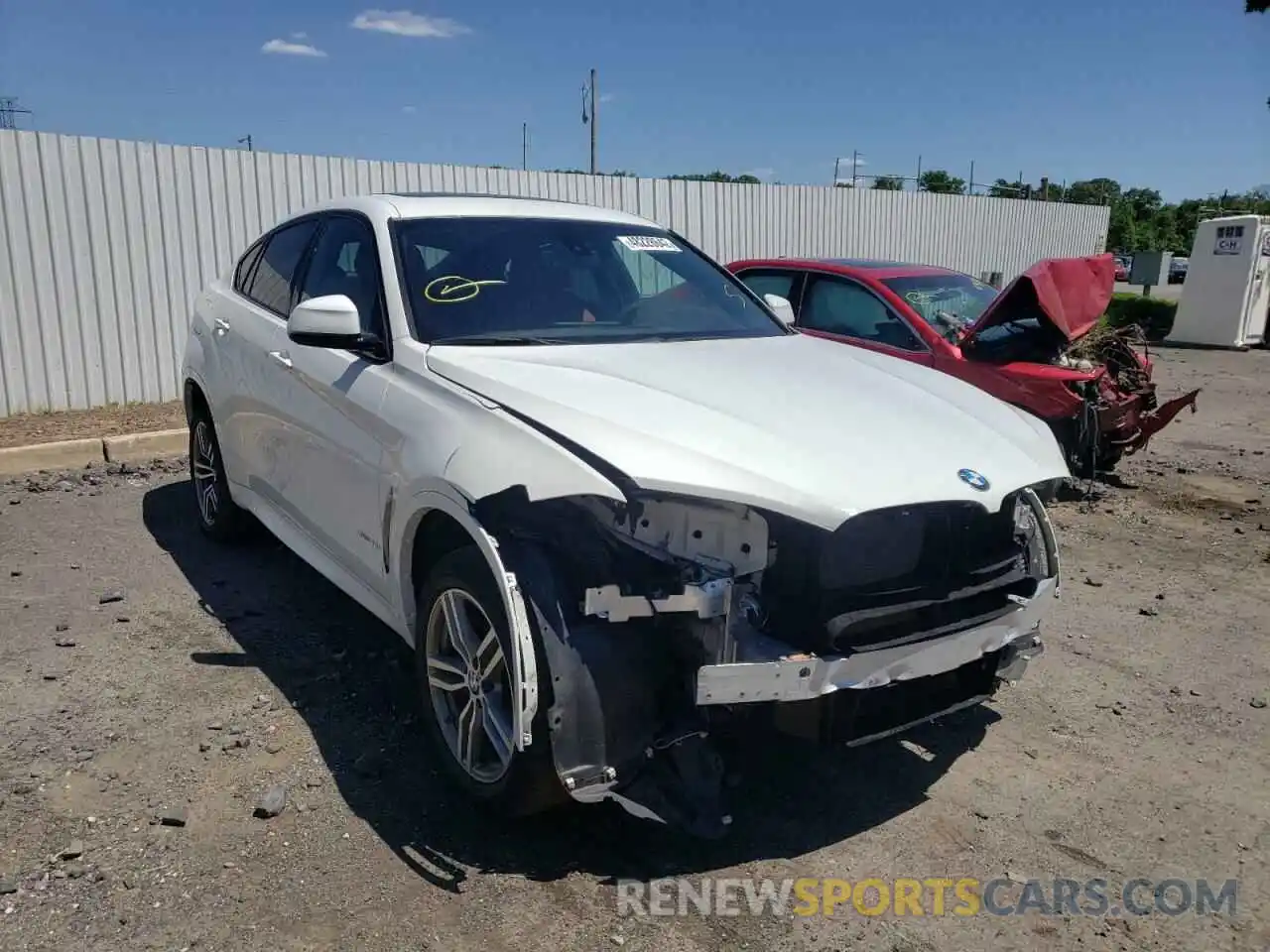 1 Photograph of a damaged car 5UXKU2C59K0Z64713 BMW X6 2019