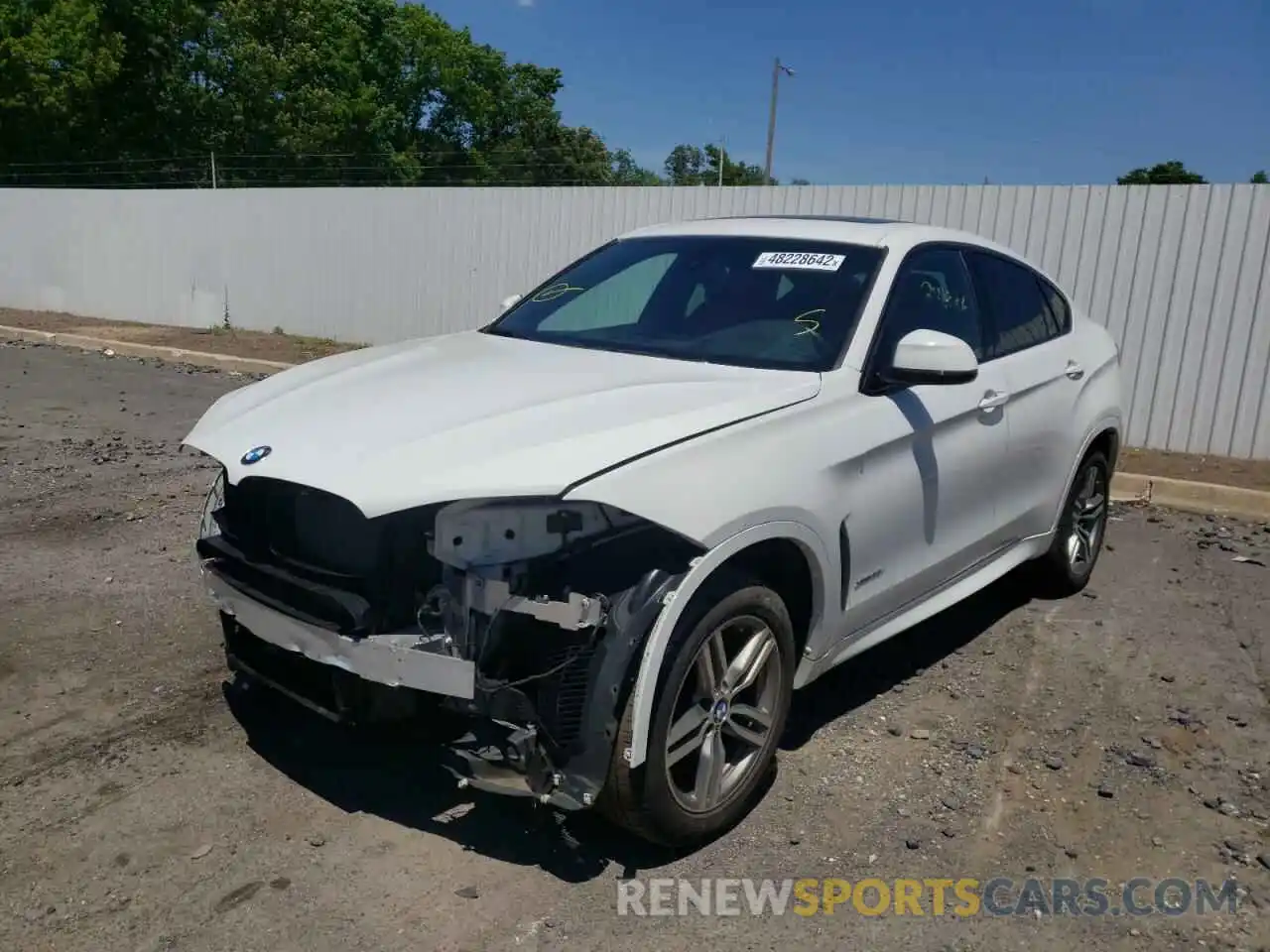 2 Photograph of a damaged car 5UXKU2C59K0Z64713 BMW X6 2019