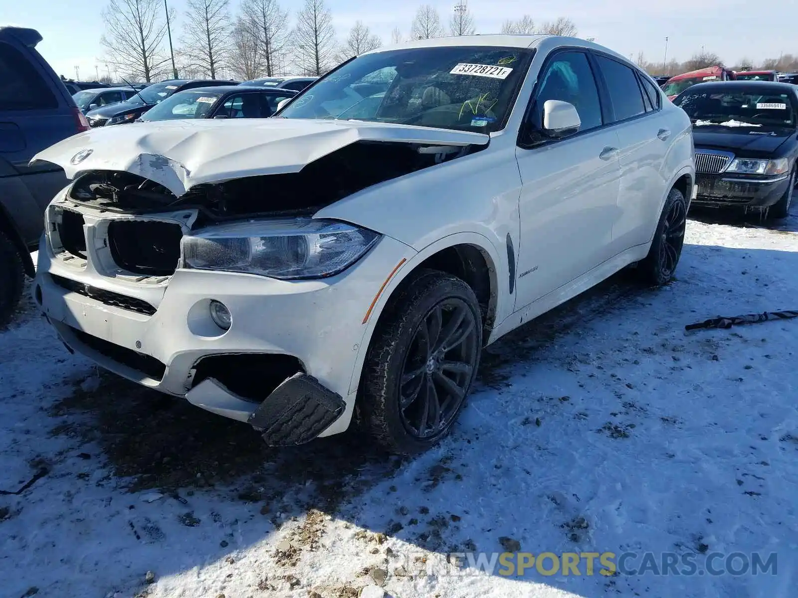 2 Photograph of a damaged car 5UXKU2C5XK0Z62985 BMW X6 2019