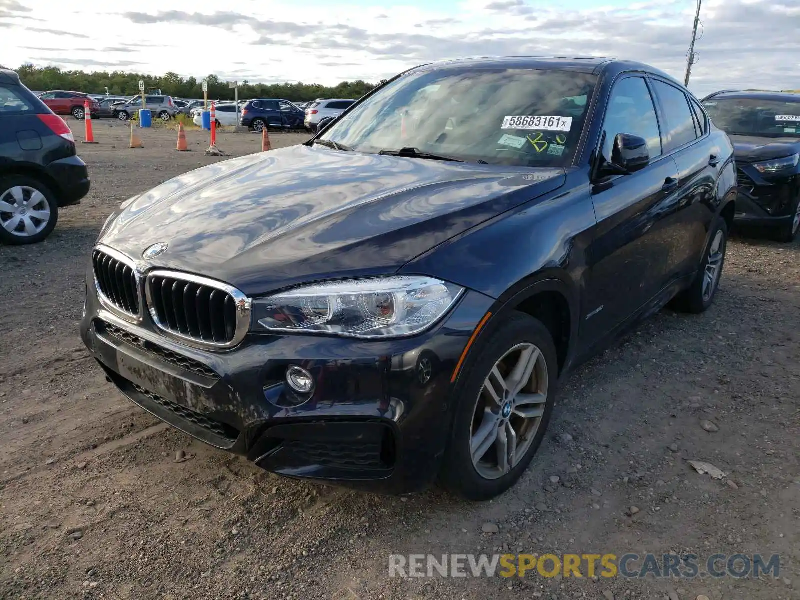 2 Photograph of a damaged car 5UXKU2C5XK0Z63540 BMW X6 2019