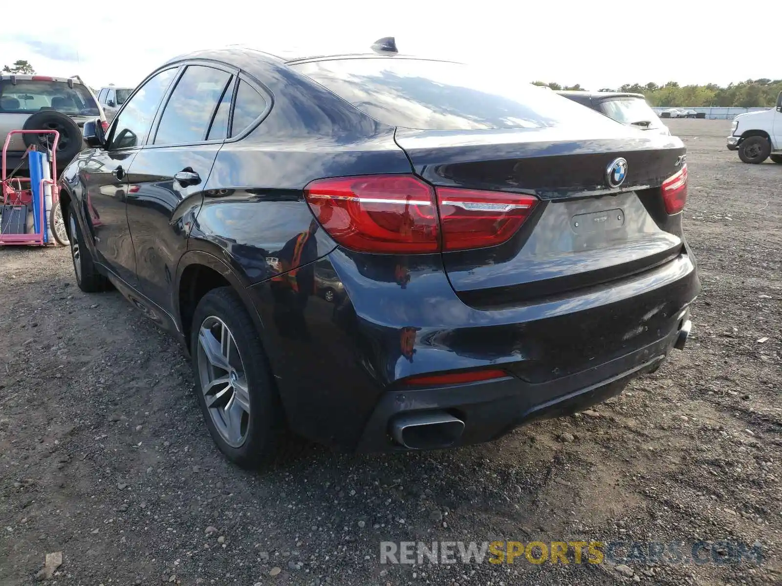 3 Photograph of a damaged car 5UXKU2C5XK0Z63540 BMW X6 2019