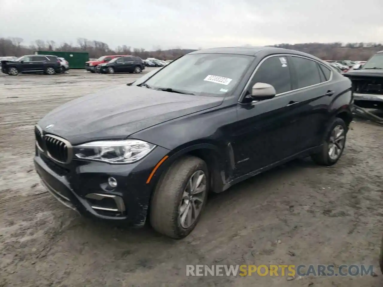 1 Photograph of a damaged car 5UXKU2C5XK0Z65417 BMW X6 2019