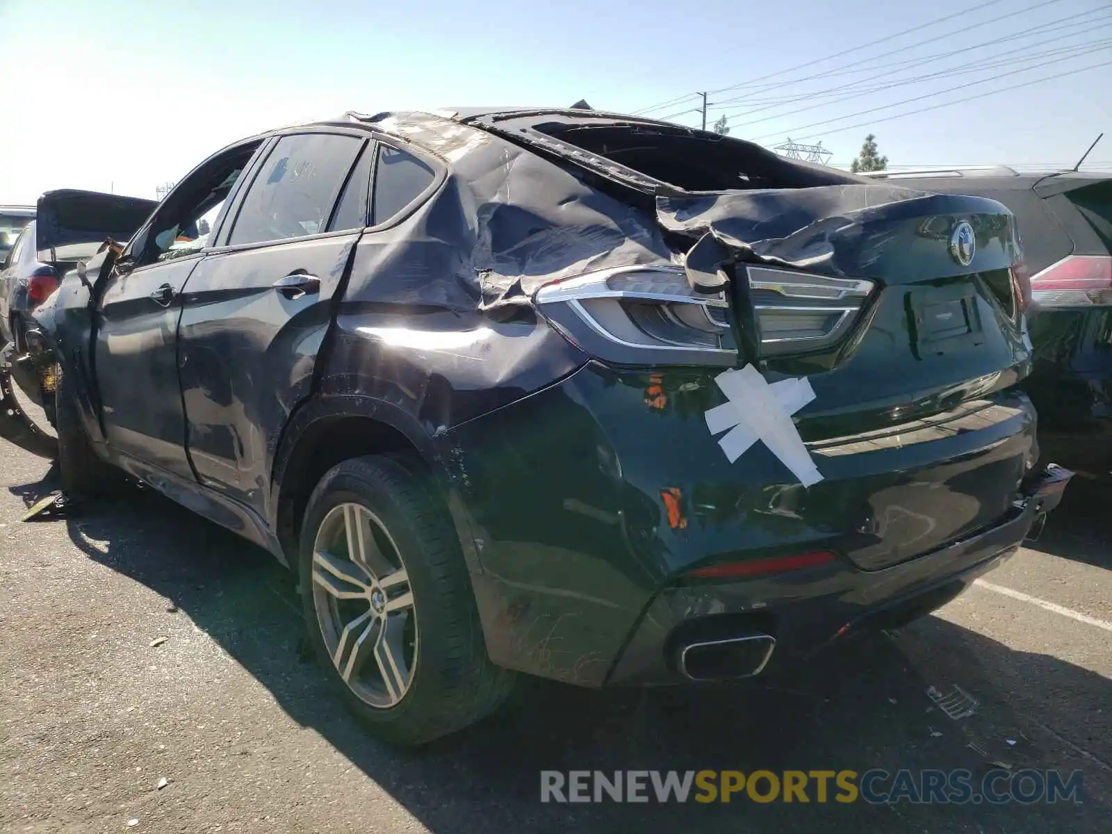 3 Фотография поврежденного автомобиля 5UXKU2C5XK0Z65501 BMW X6 2019