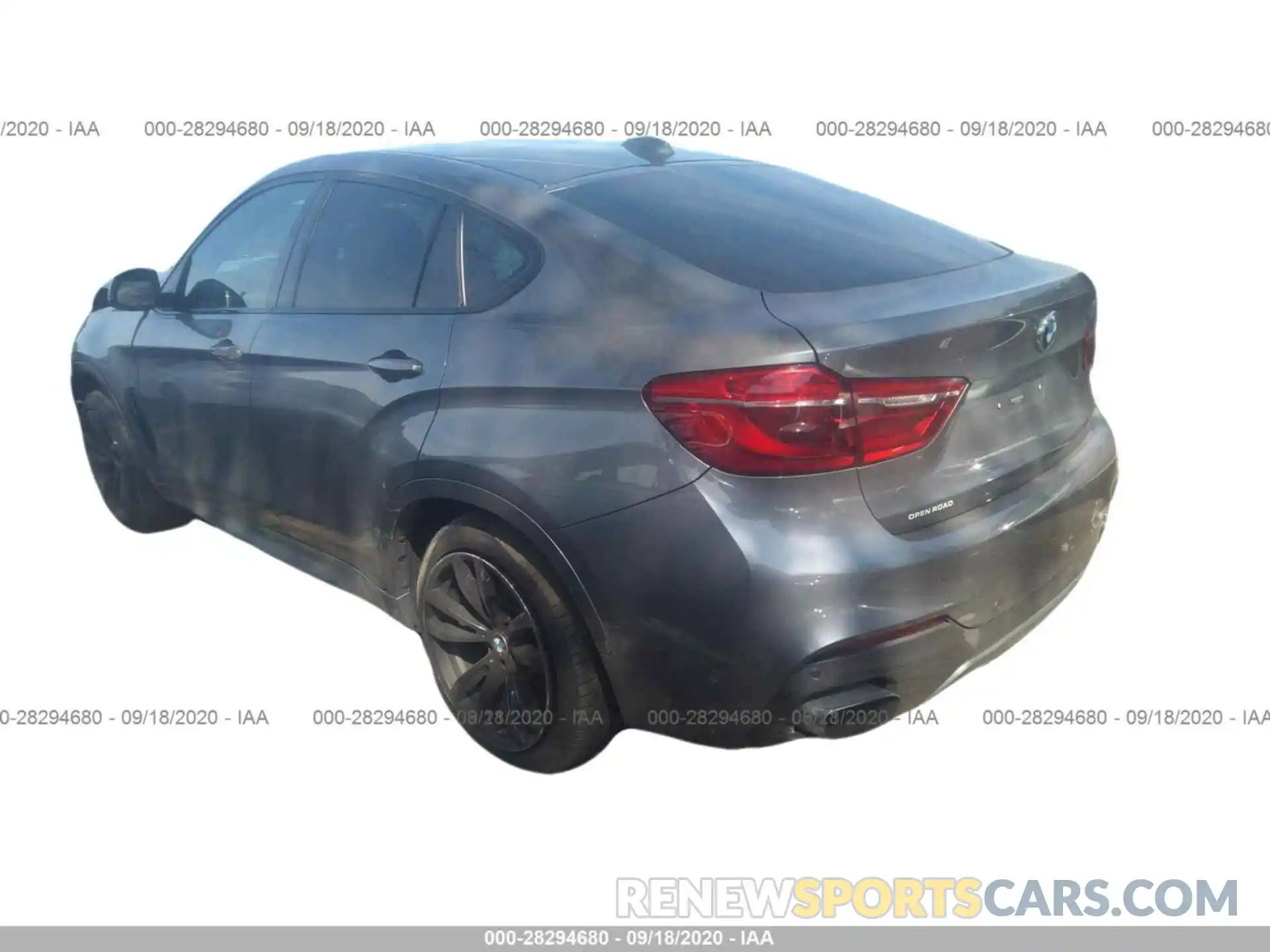 3 Photograph of a damaged car 5UXKU6C52KLP60650 BMW X6 2019