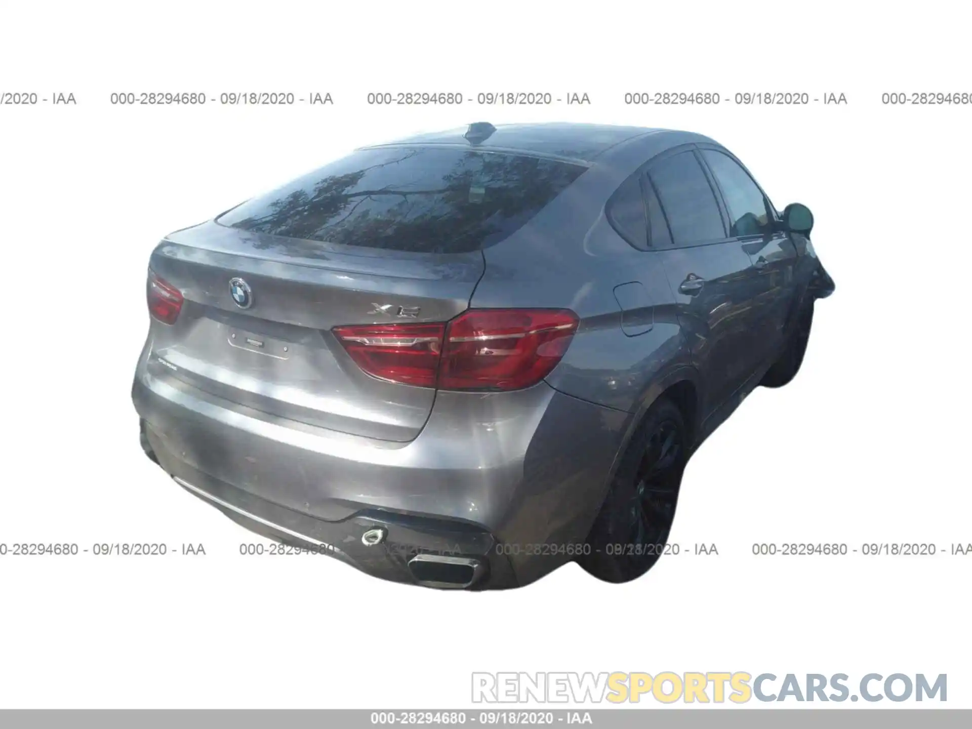 4 Photograph of a damaged car 5UXKU6C52KLP60650 BMW X6 2019