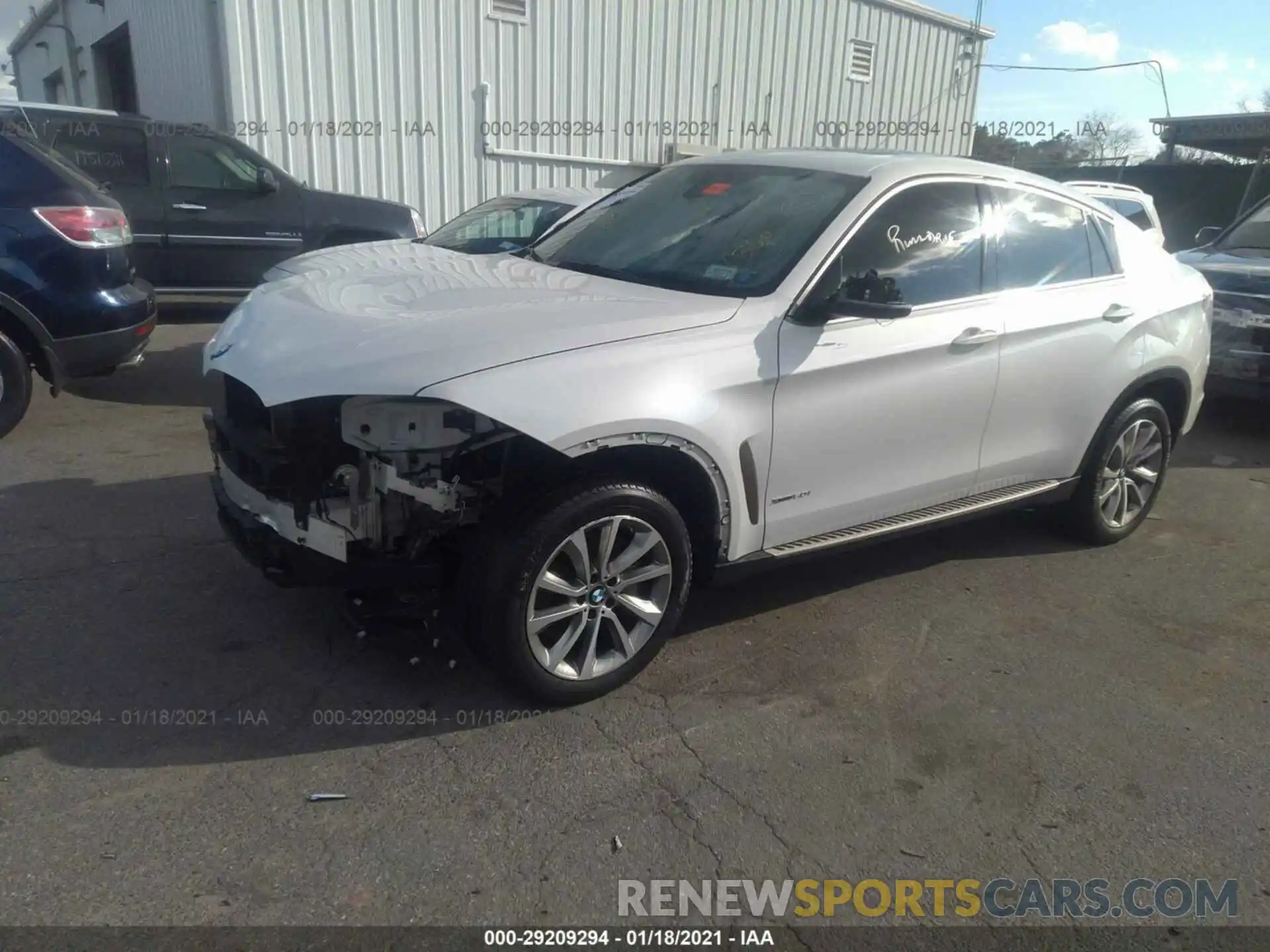 2 Photograph of a damaged car 5UXKU6C53KLP60690 BMW X6 2019