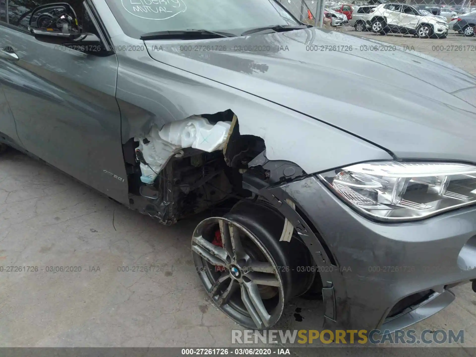 6 Photograph of a damaged car 5UXKU6C57K0Z66967 BMW X6 2019