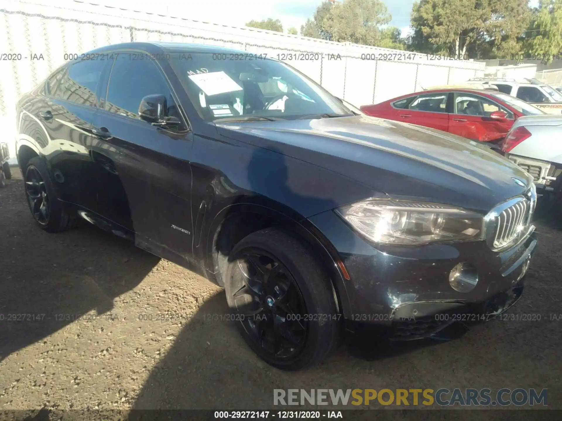 1 Photograph of a damaged car 5UXKU6C59K0Z66954 BMW X6 2019