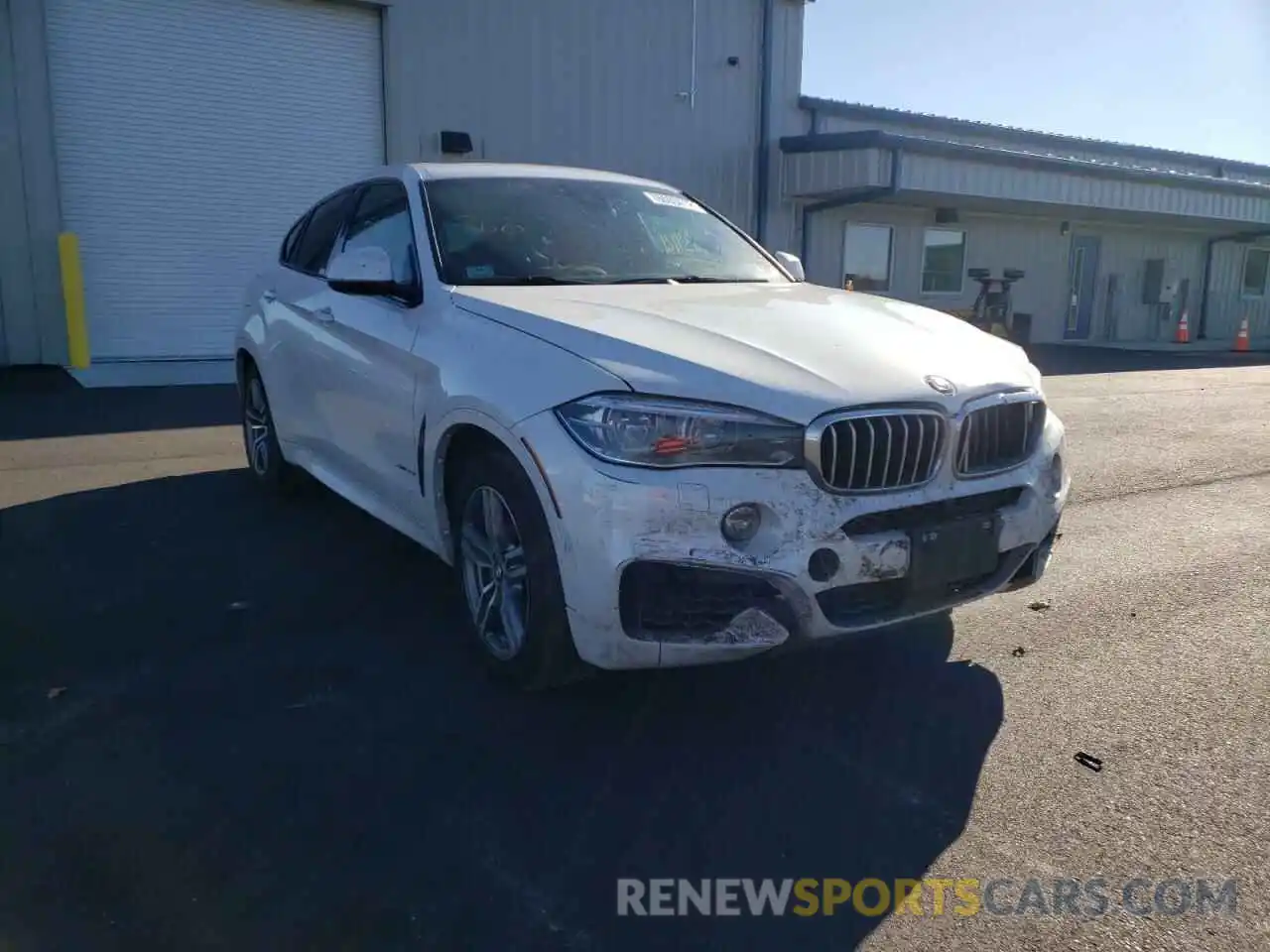 1 Photograph of a damaged car 5UXKU6C59KLP60595 BMW X6 2019