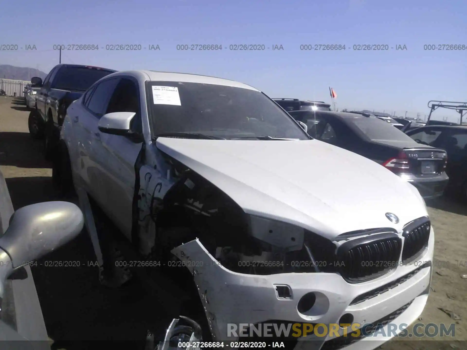 1 Photograph of a damaged car 5YMKW8C50K0Y75151 BMW X6 2019