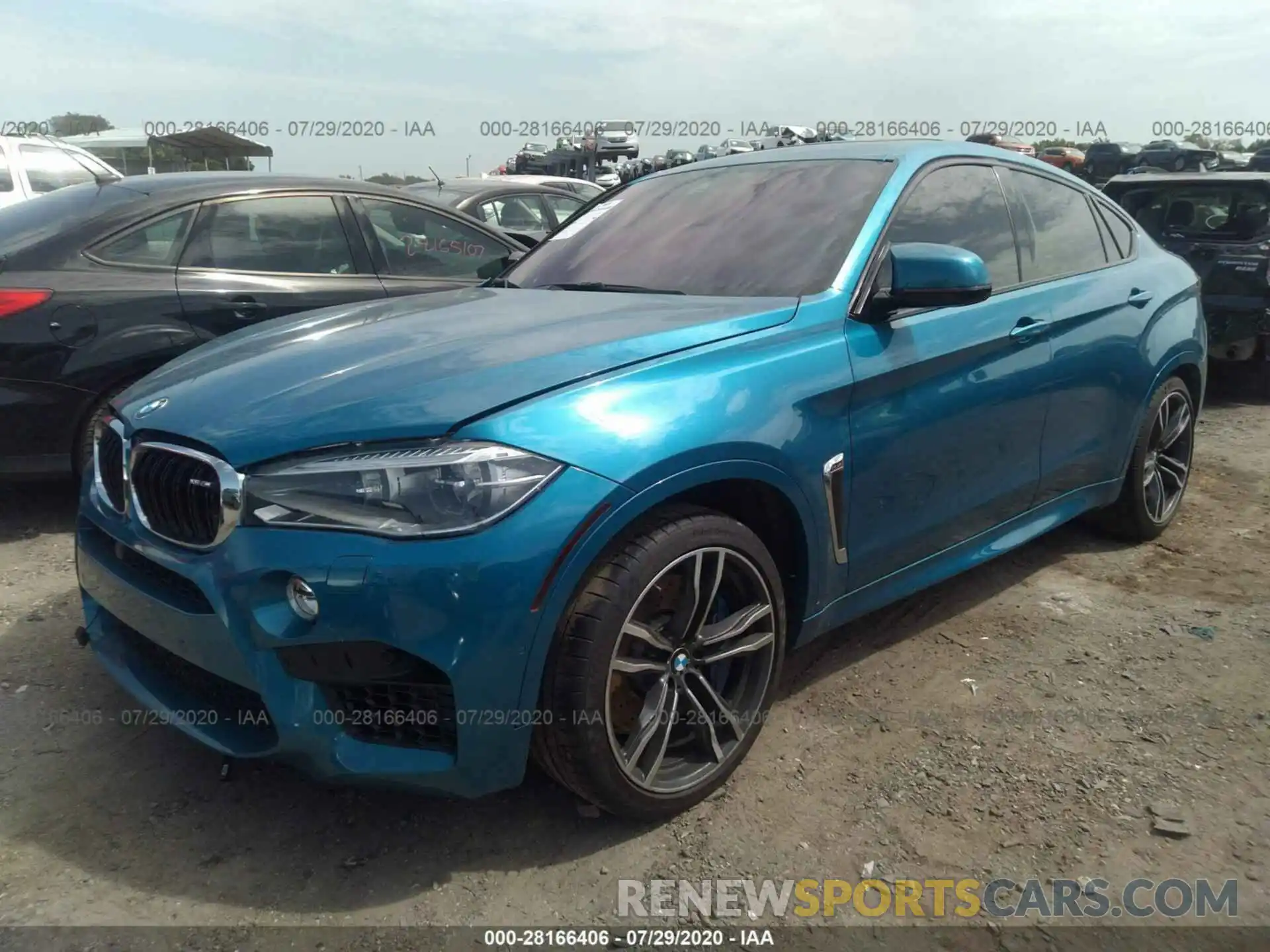 2 Photograph of a damaged car 5YMKW8C50KLR38327 BMW X6 2019