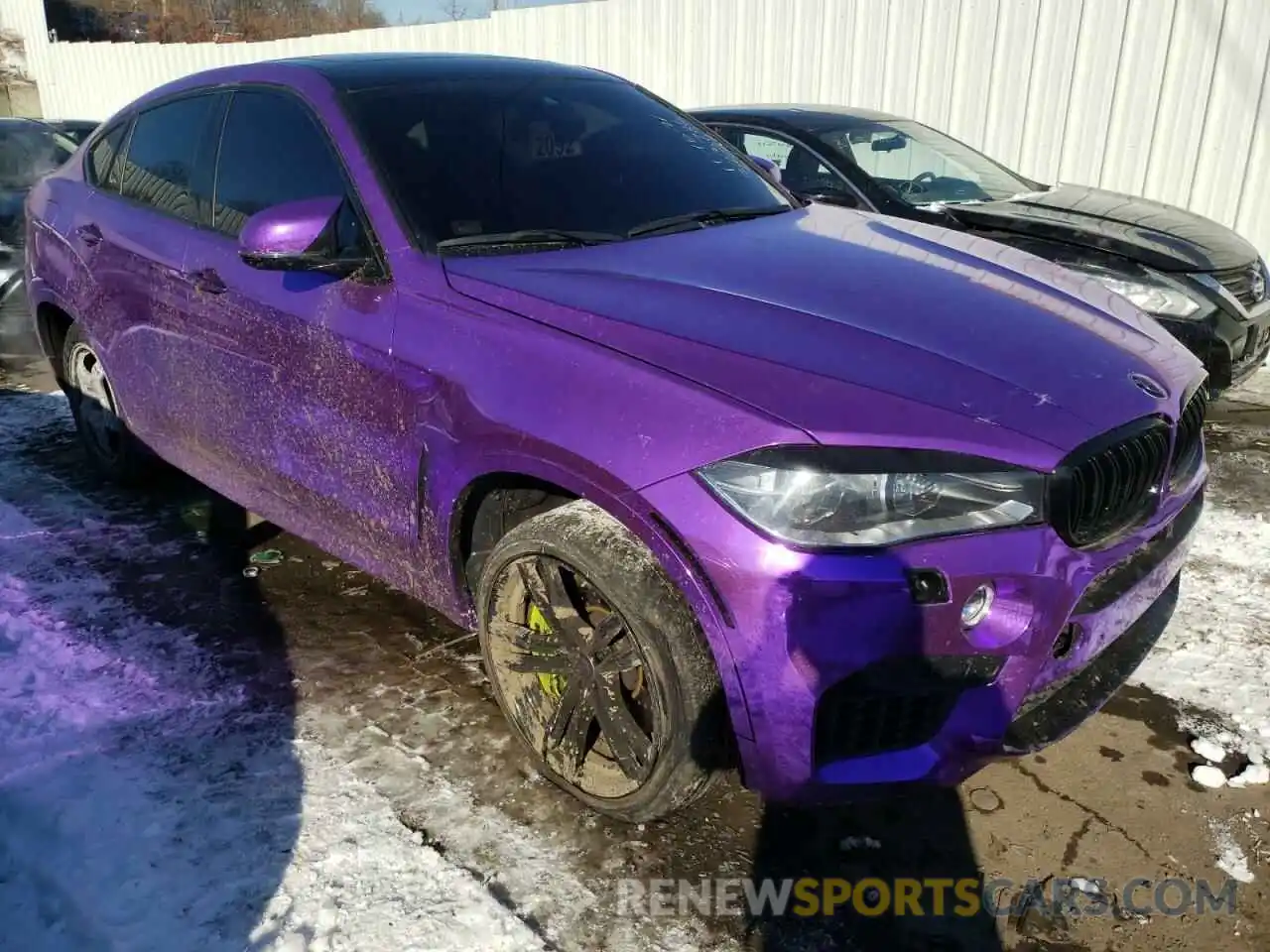 1 Photograph of a damaged car 5YMKW8C52KLR38331 BMW X6 2019