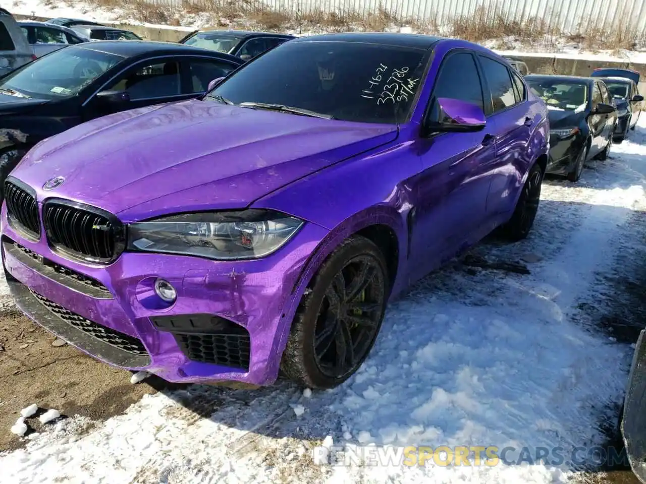 2 Photograph of a damaged car 5YMKW8C52KLR38331 BMW X6 2019