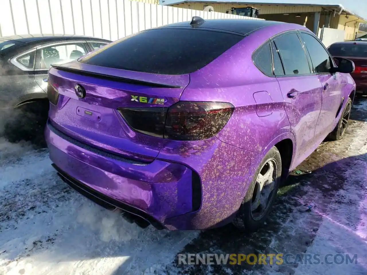 4 Photograph of a damaged car 5YMKW8C52KLR38331 BMW X6 2019