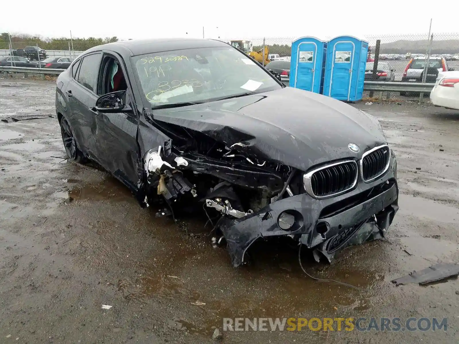 1 Photograph of a damaged car 5YMKW8C55KLR38436 BMW X6 2019