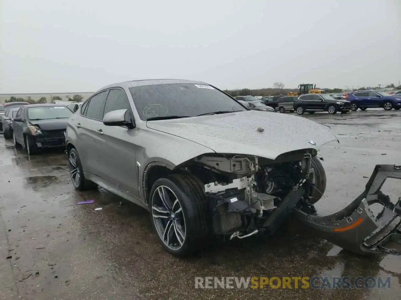 1 Photograph of a damaged car 5YMKW8C57KLR38311 BMW X6 2019