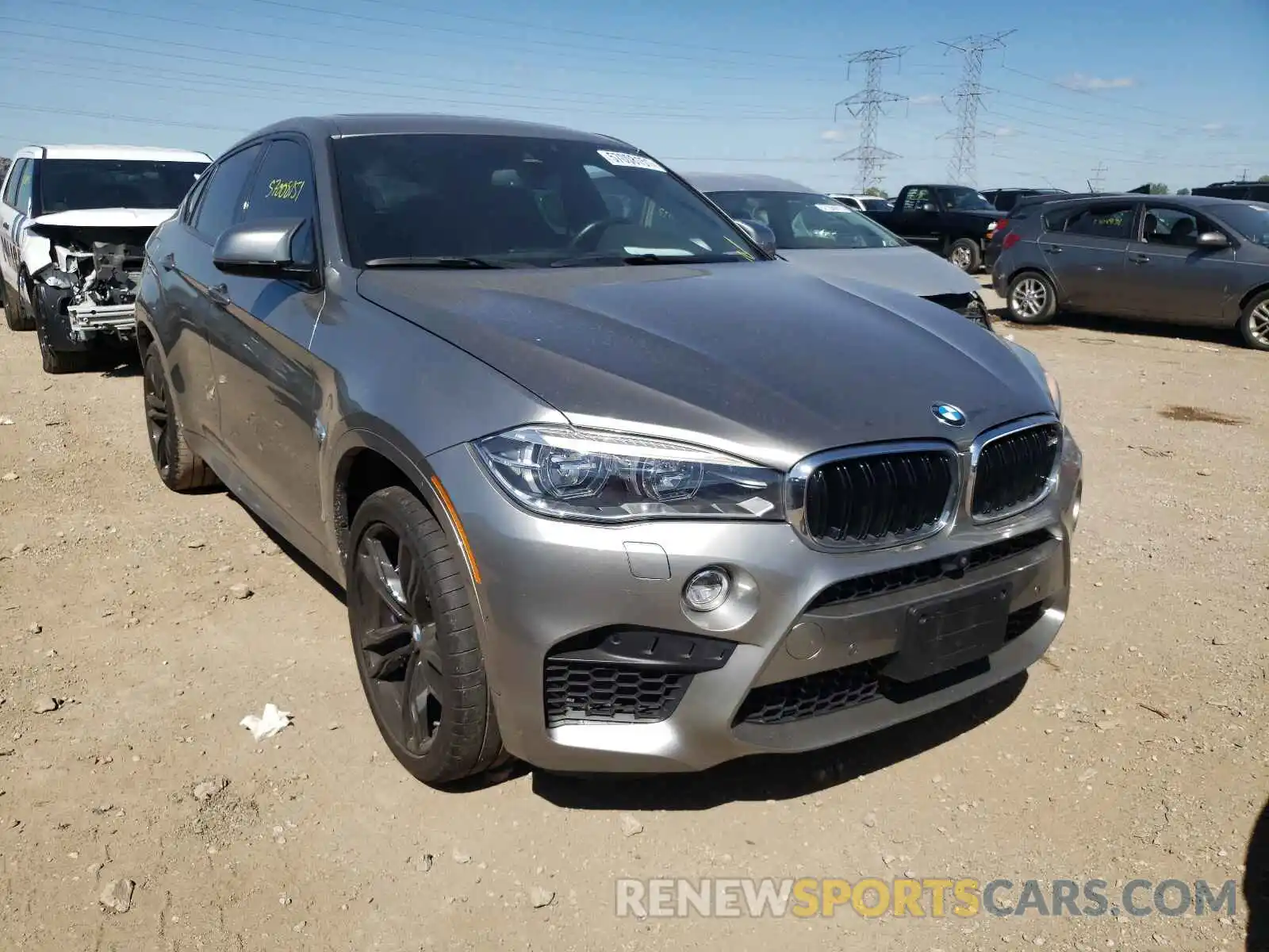 1 Photograph of a damaged car 5YMKW8C58KLR38351 BMW X6 2019