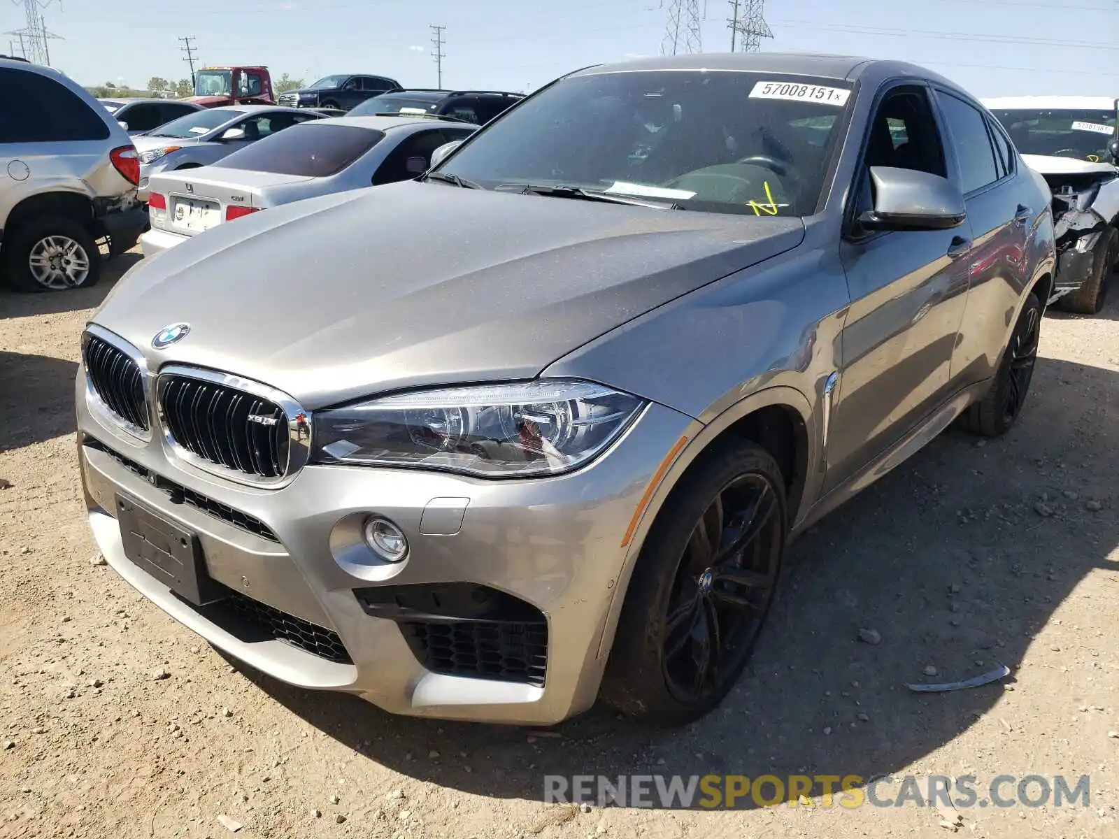 2 Photograph of a damaged car 5YMKW8C58KLR38351 BMW X6 2019