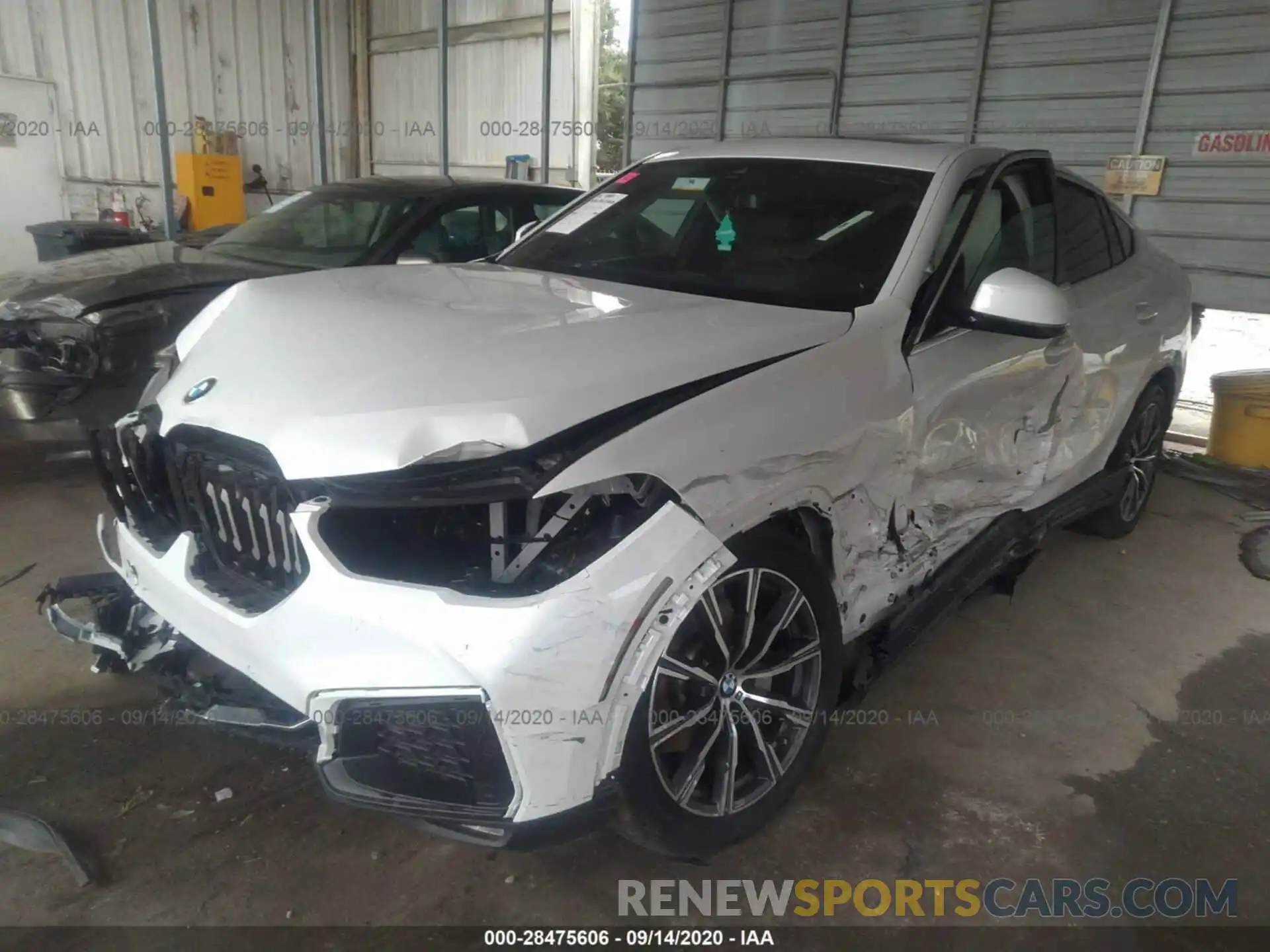 2 Photograph of a damaged car 5UXCY4C02L9C22095 BMW X6 2020