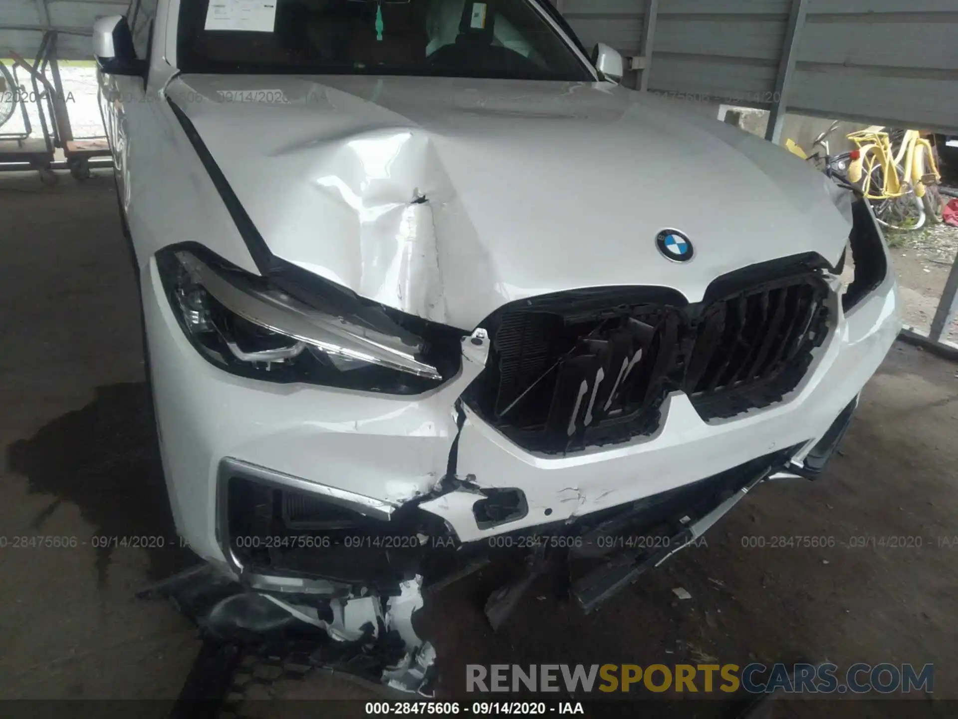 6 Photograph of a damaged car 5UXCY4C02L9C22095 BMW X6 2020
